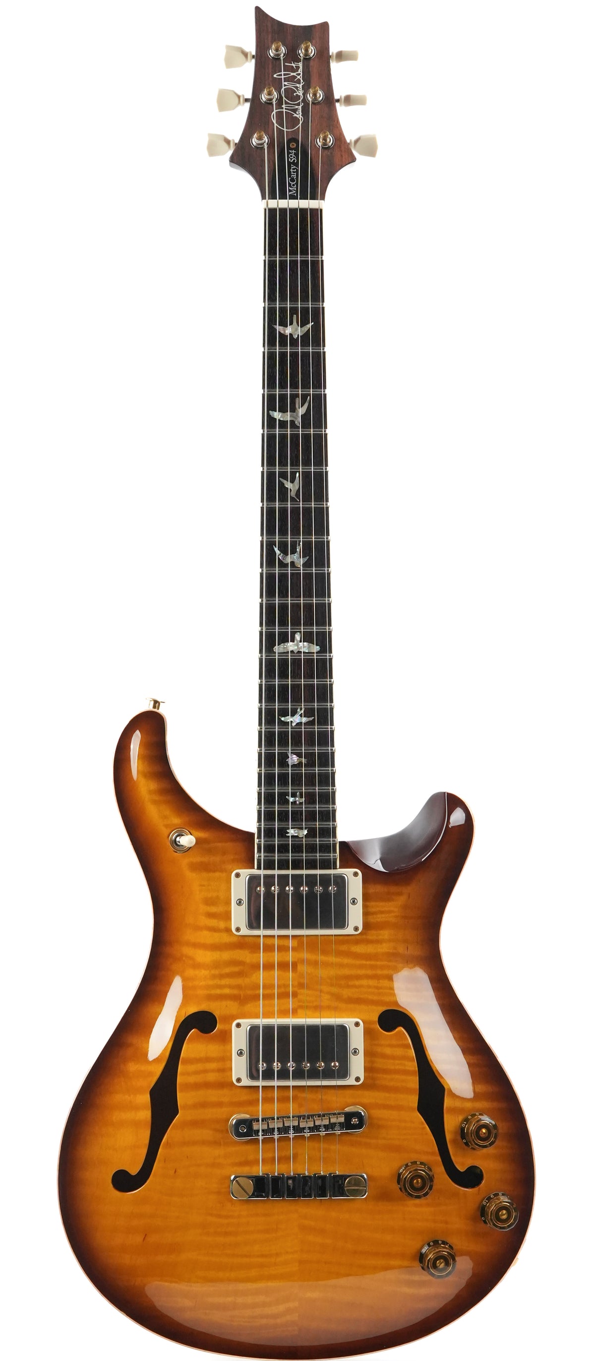 PRS McCarty 594 Hollowbody II 10 Top McCarty Tobacco Sunburst 2022