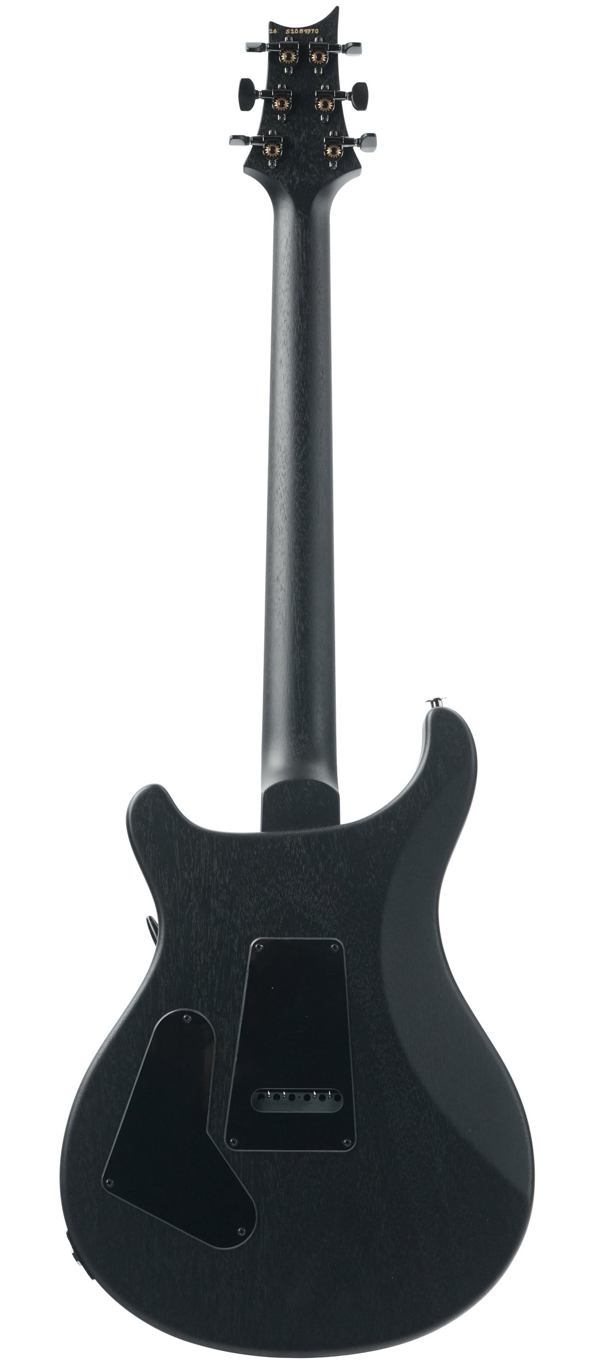 PRS S2 Custom 24 Charcoal Burst Poplar Burl