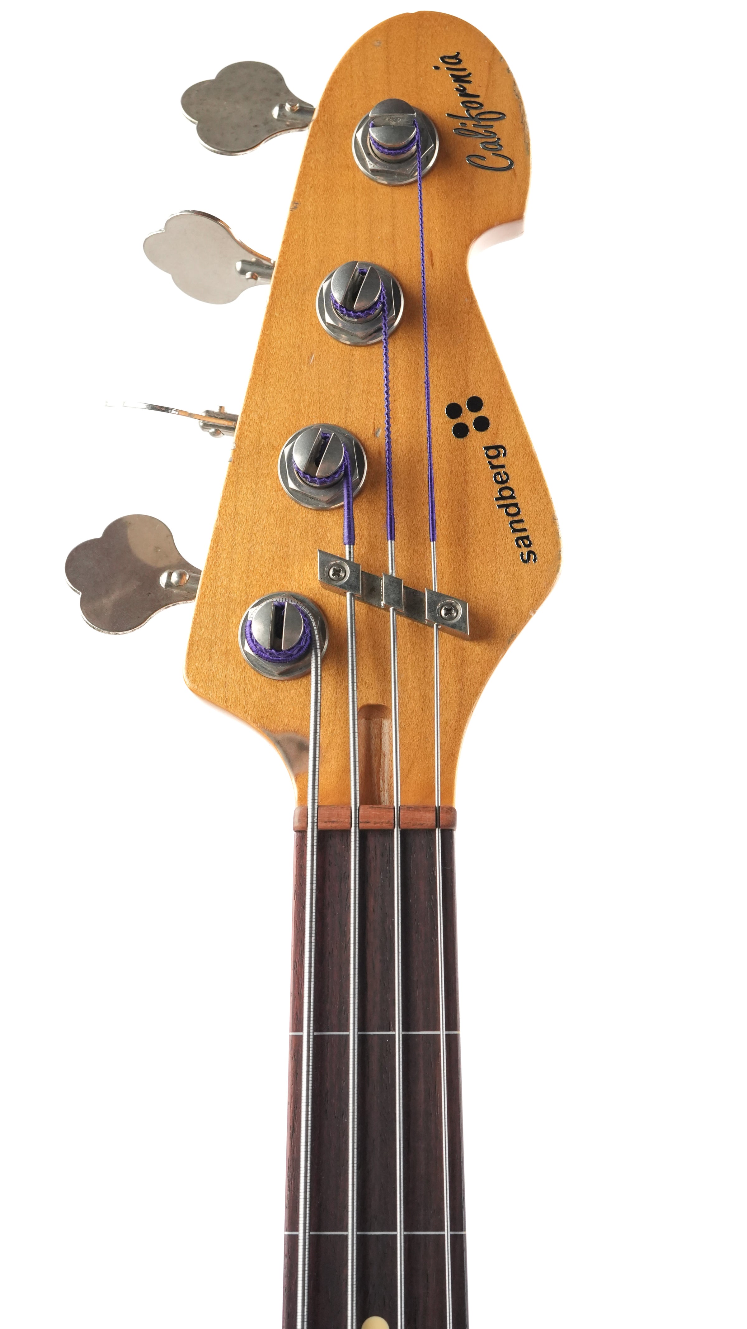 Sandberg California TT-4 FRETLESS Jazz Bass Hardcore Aged 3-Tone Sunburst