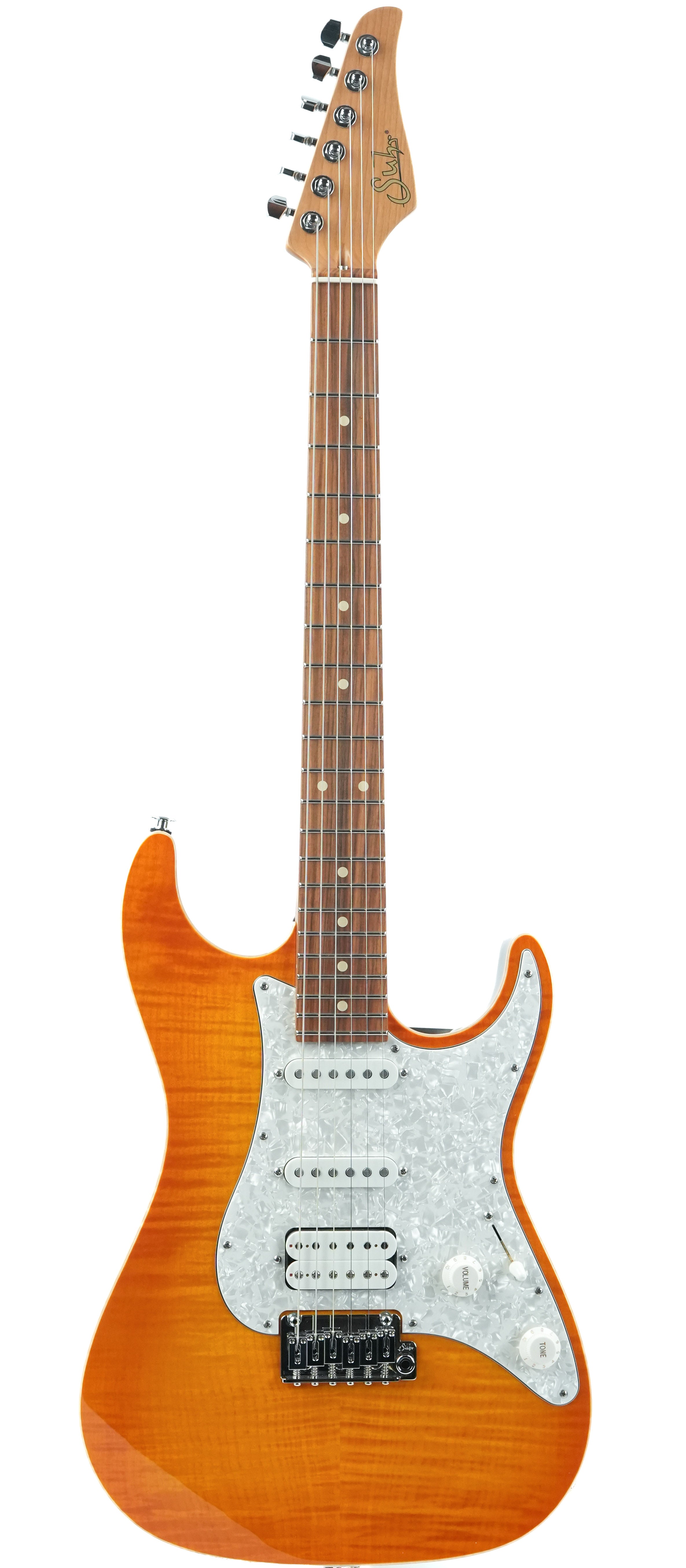 Suhr Standard Plus Honey Amber Burst Pau Ferro HSS