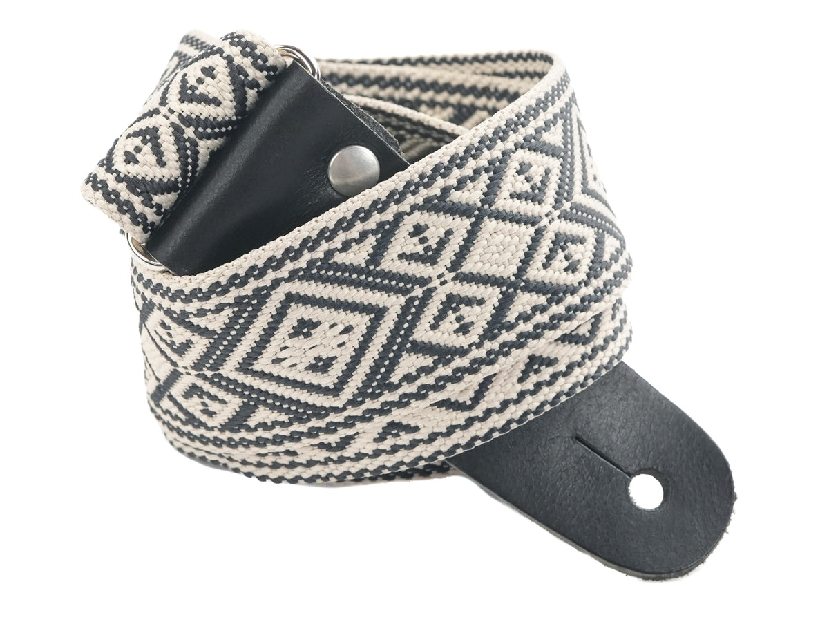 TFOA Liam's Fantasy Guitar Strap Black