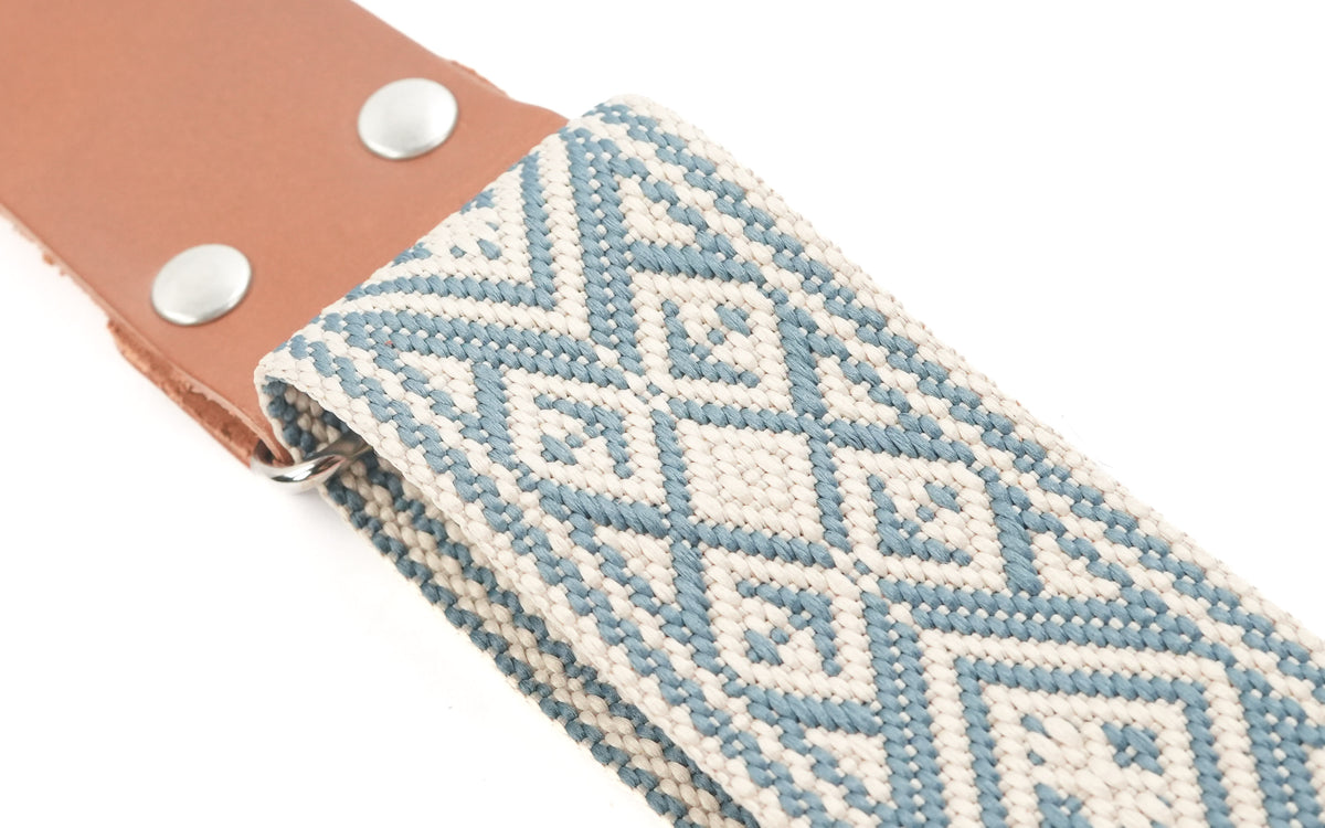 TFOA Liam's Fantasy Guitar Strap Blue