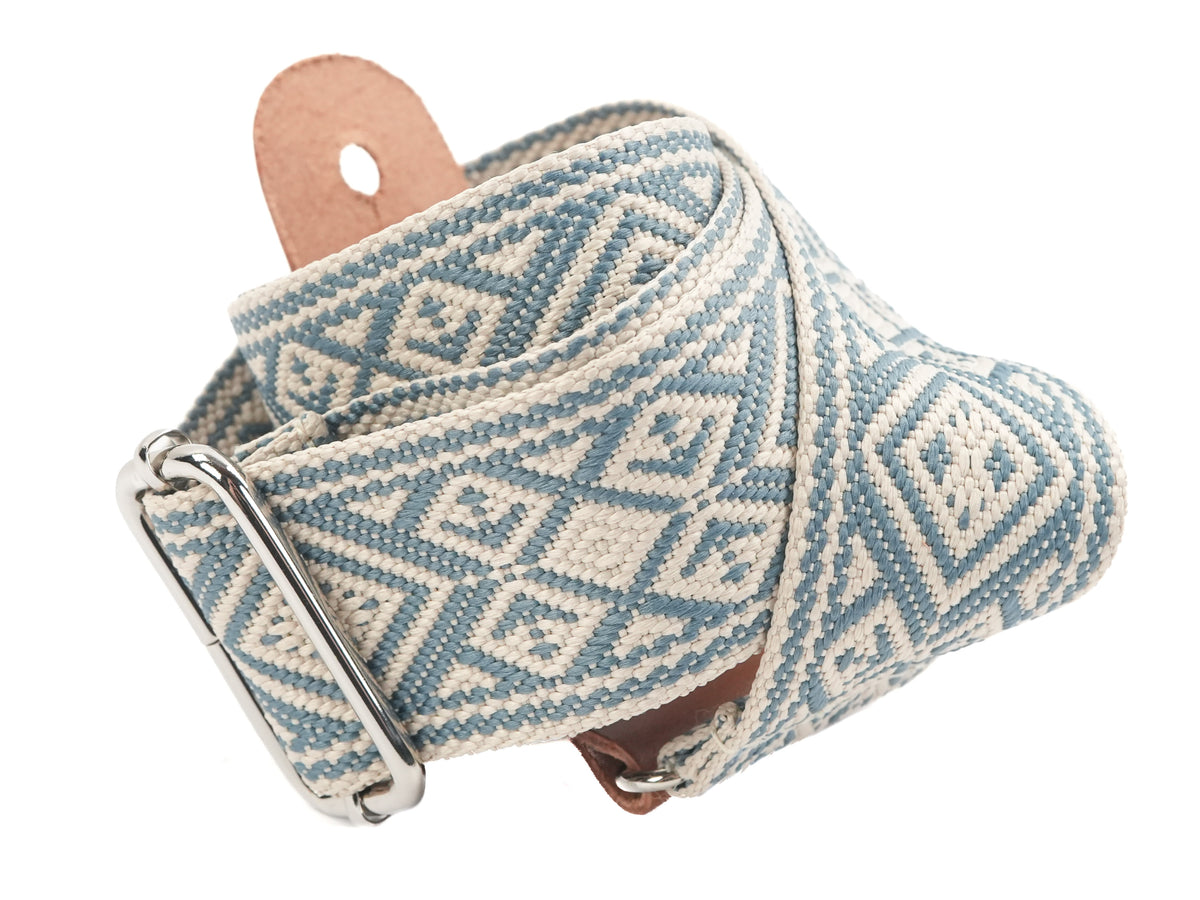 TFOA Liam's Fantasy Guitar Strap Blue