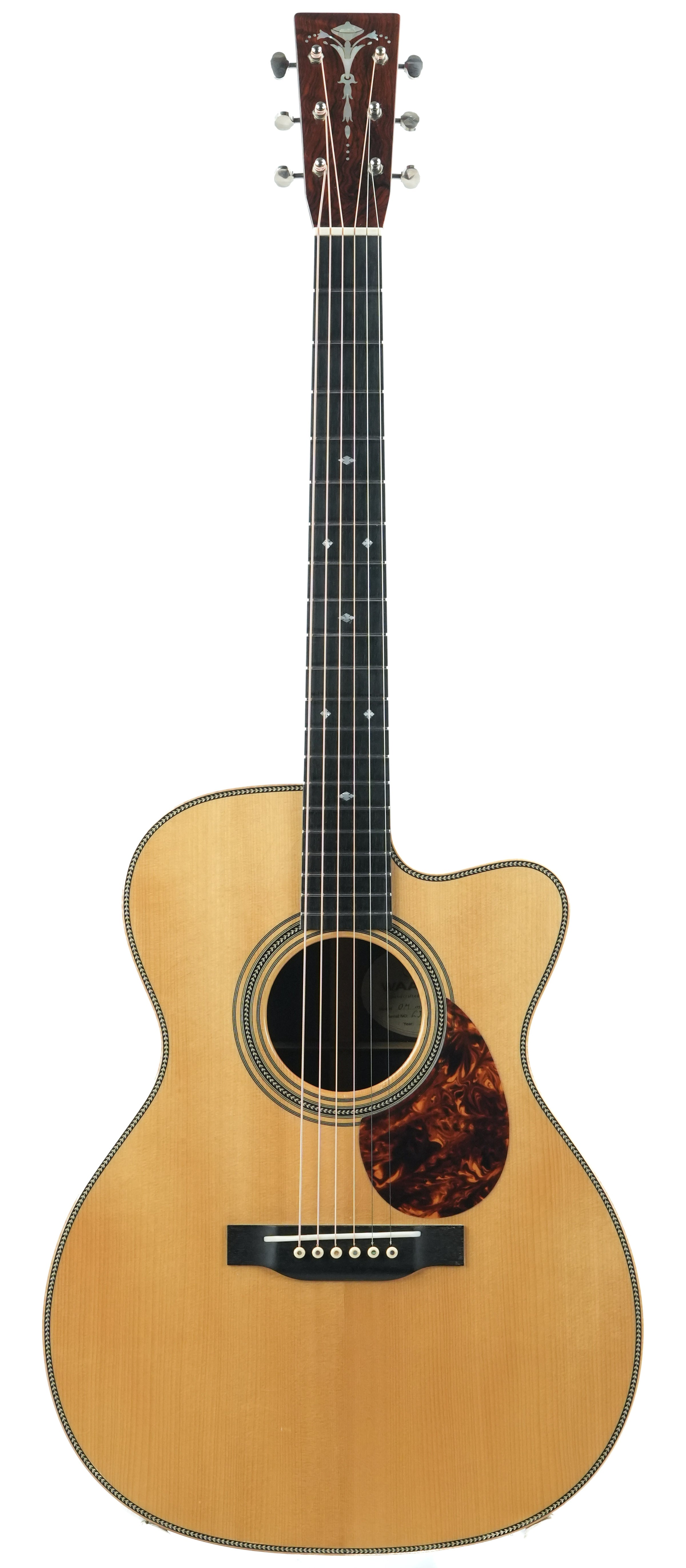 Waanders OM Cutaway Brazilian Adirondack 2019