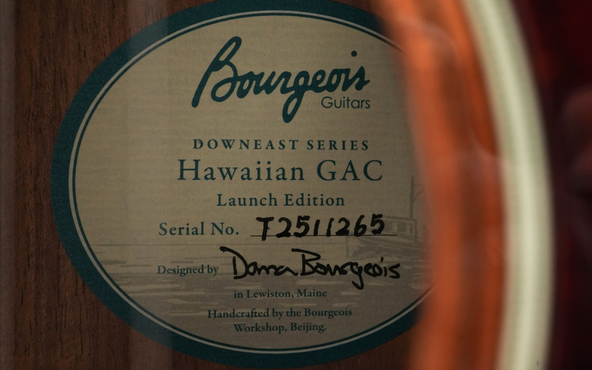 Bourgeois Down East GAC All Koa Launch Edition - 11