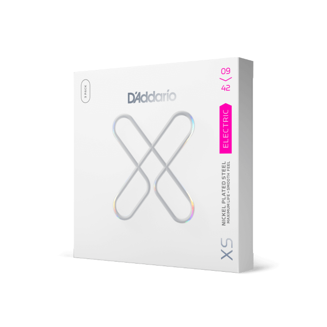 D'Addario XSE0942-3P Electric Nickel 09-42