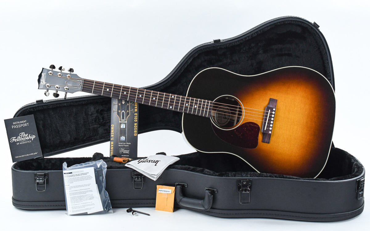 Gibson J45 Standard Vintage Sunburst Lefty - 3
