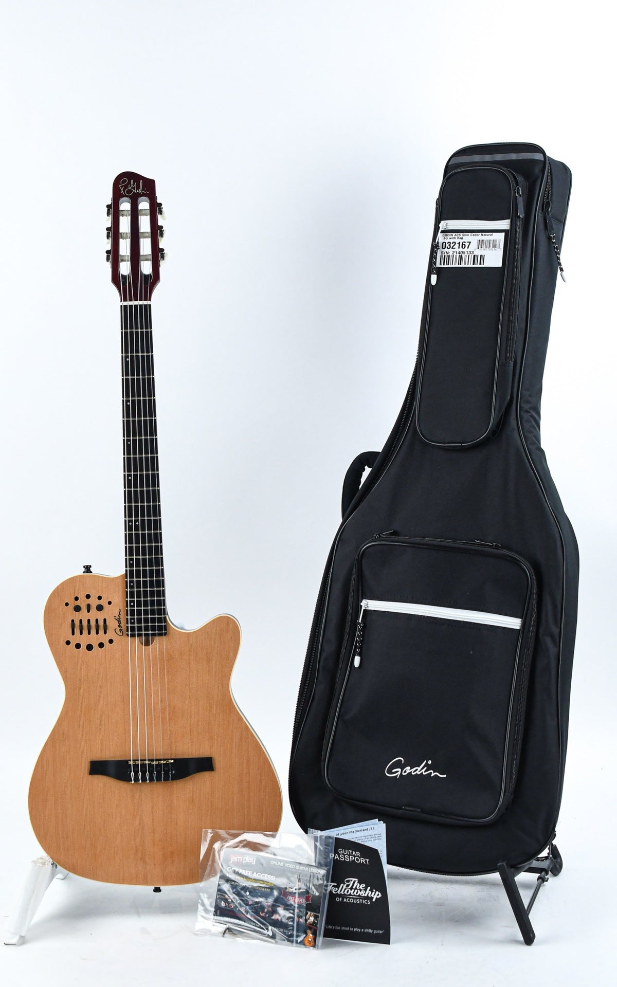 Godin ACS Slim Nylon Cedar Natural SG - 3