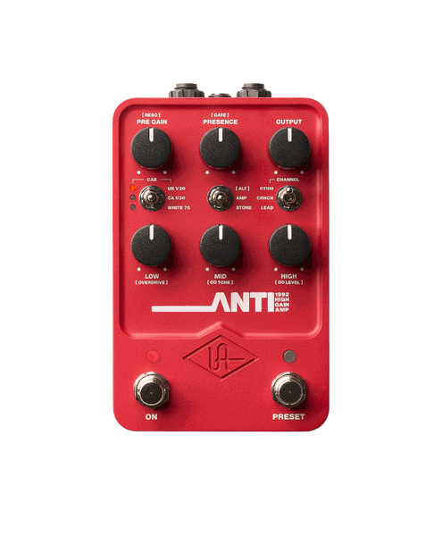 ギター UAFX / ANTI 1992 High Gain Amp Universal Audio UAFX ANTI 1992 High Gain Amp | TFOA