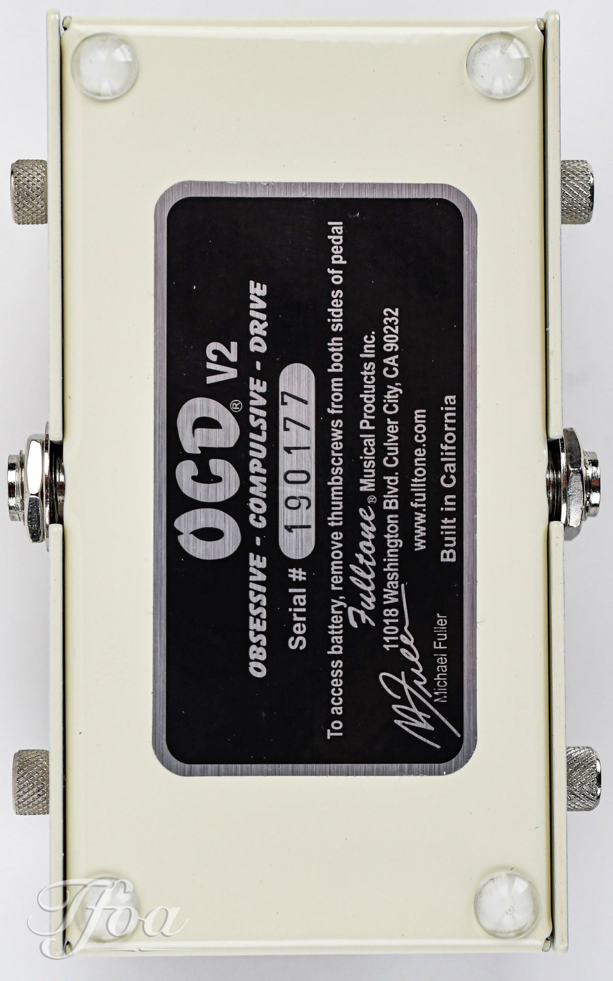 ocd v2 pedal Fulltone O.C.D. Overdrive V2