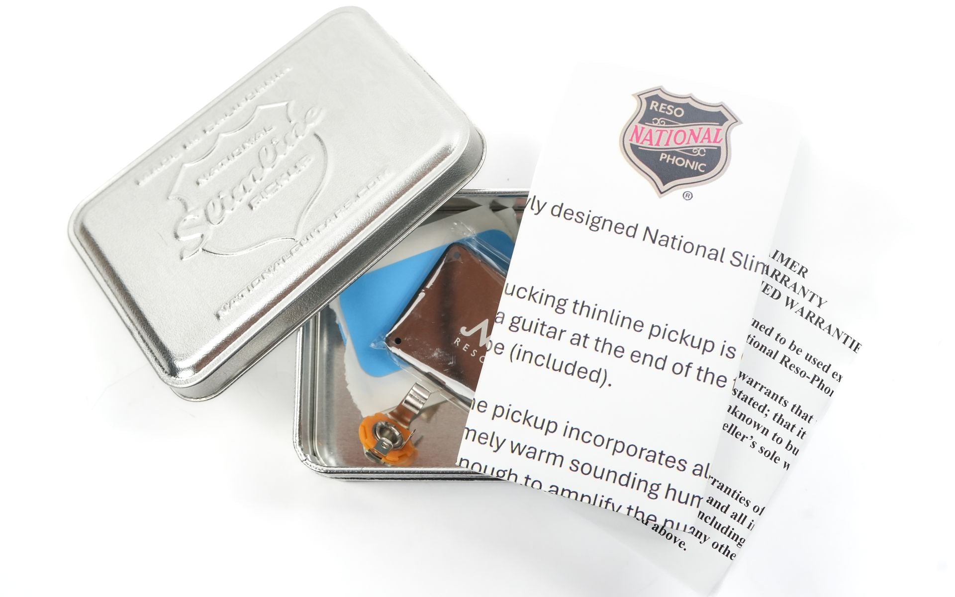 National Slimline Pickup Bright Nickel