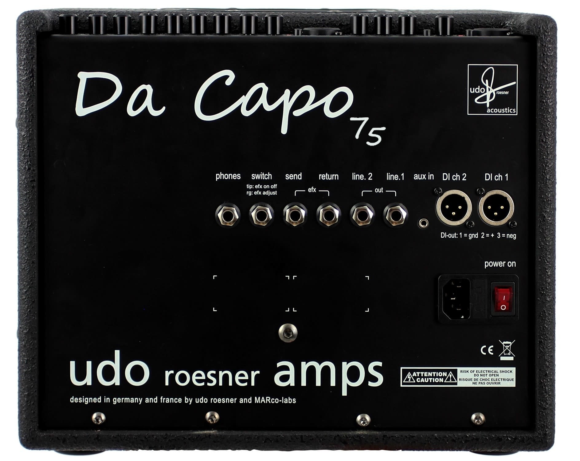 Udo Roesner Da Capo 75 Acoustic Amp