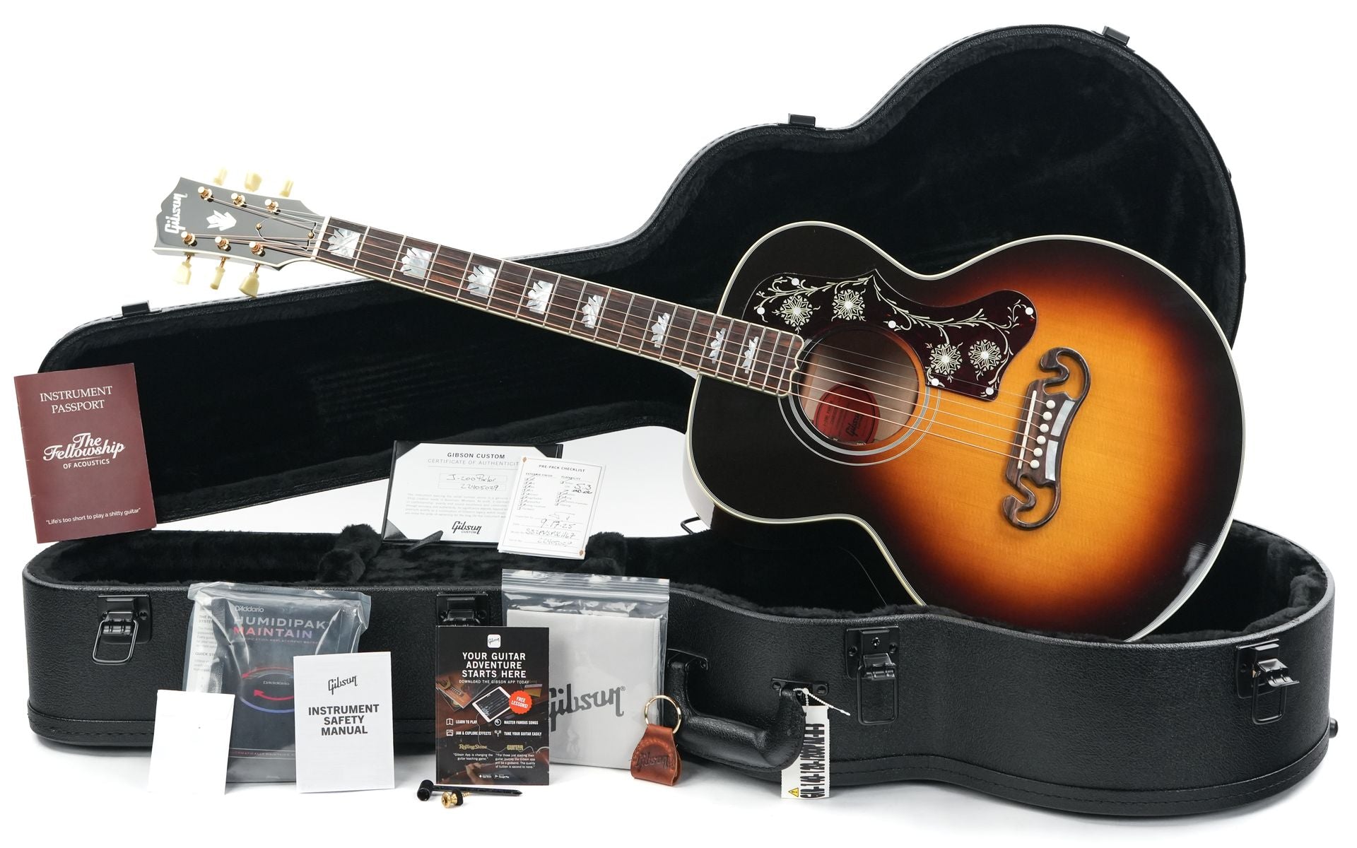 J200 Gibson Custom J200 Parlor Vintage Sunburst | TFOA