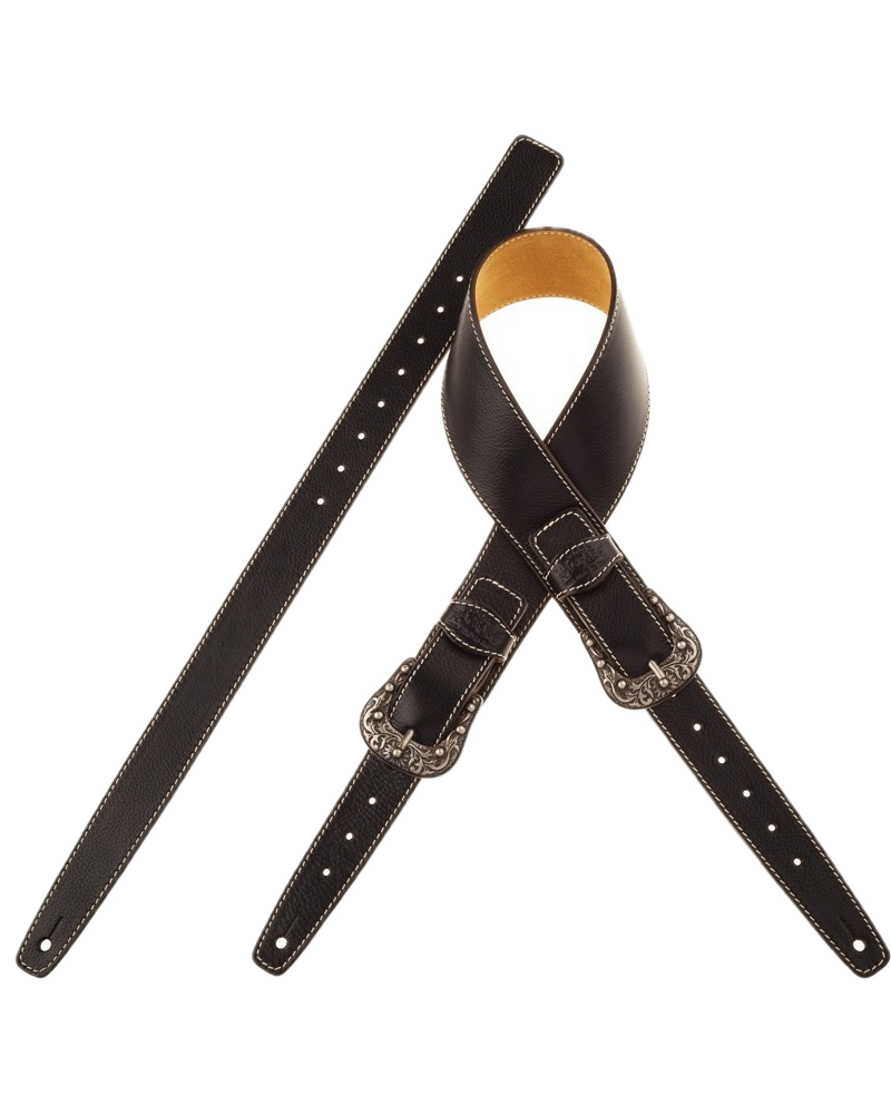 Magrabo Straps Tw in Buckle TS Core Nero 7 cm fibbie Sun Argento