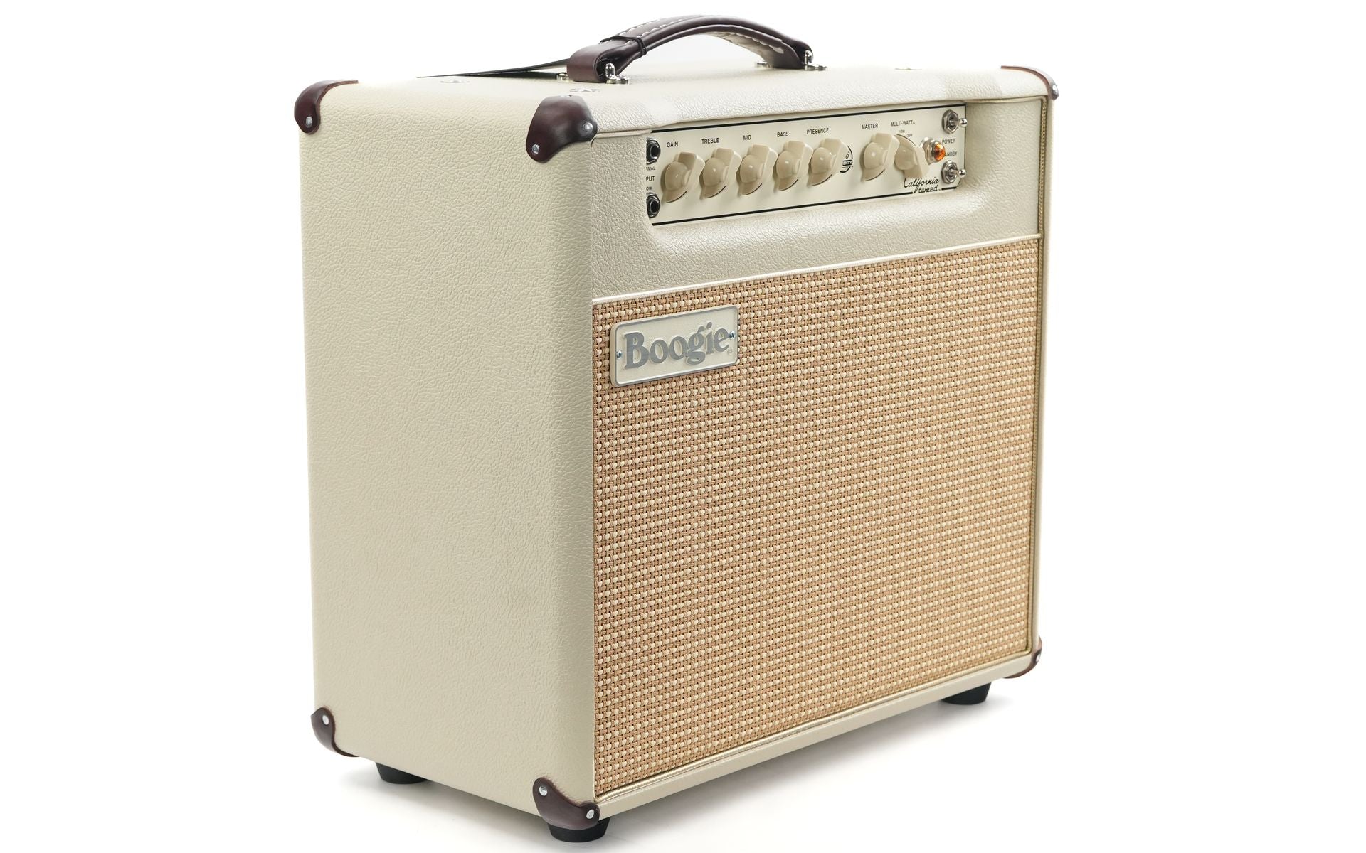 Mesa Boogie California Tweed 20W 1X12 Combo Europe Cream Bronco Cream Tan Grille