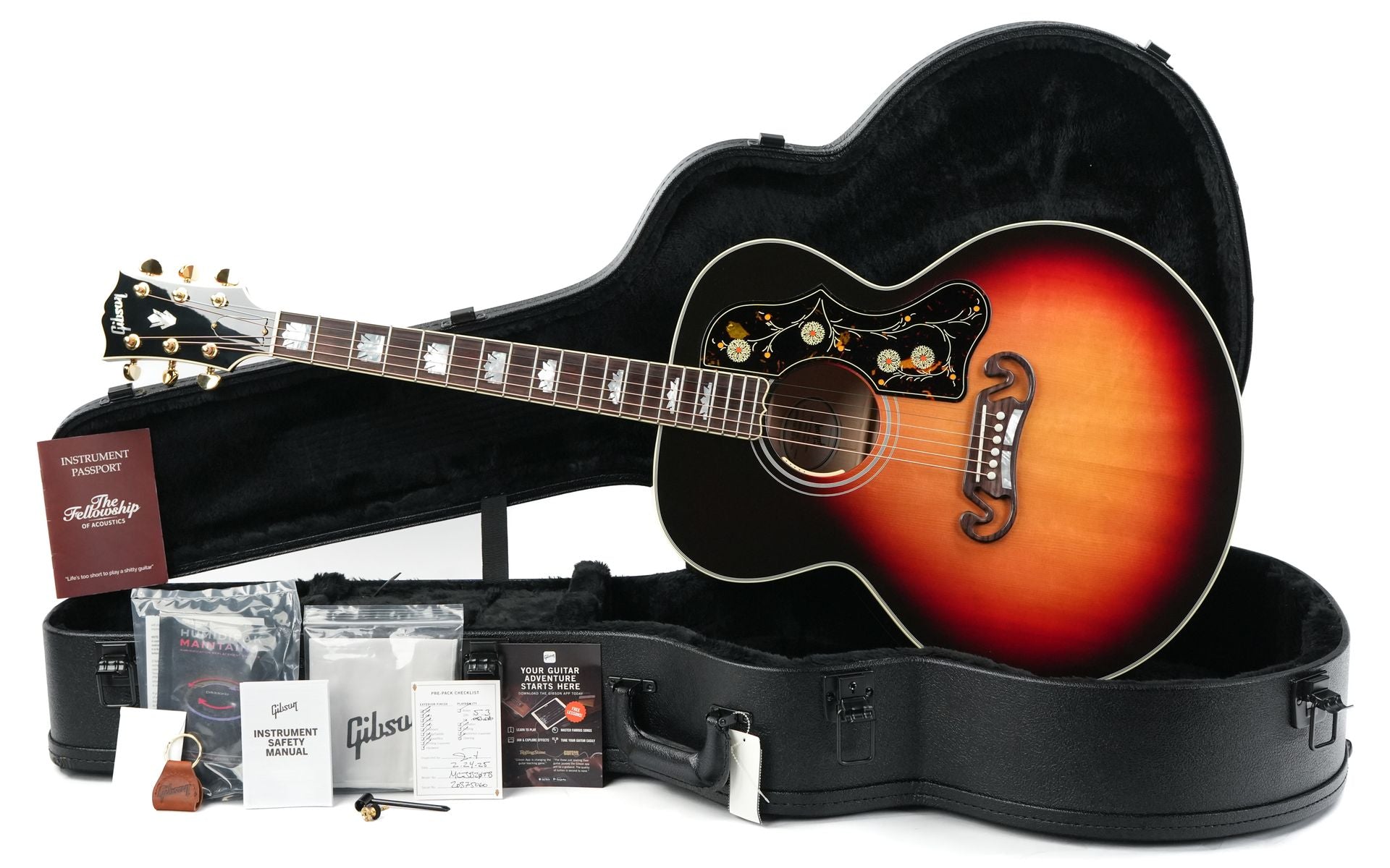 Gen Tri Maple Gibson SJ200 Standard Maple Tri Burst #20375060 | TFOA