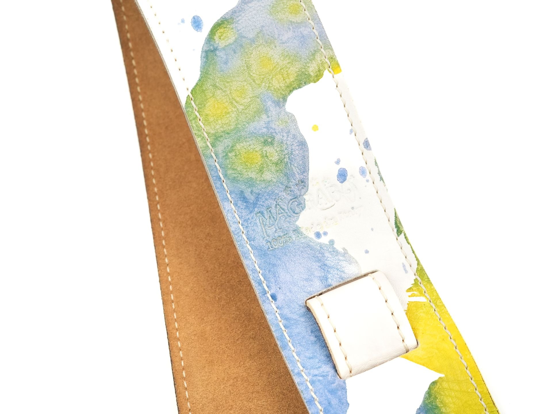 Magrabo Straps Holes HS Art Paint dipinta a mano pezzo unico 6 cm