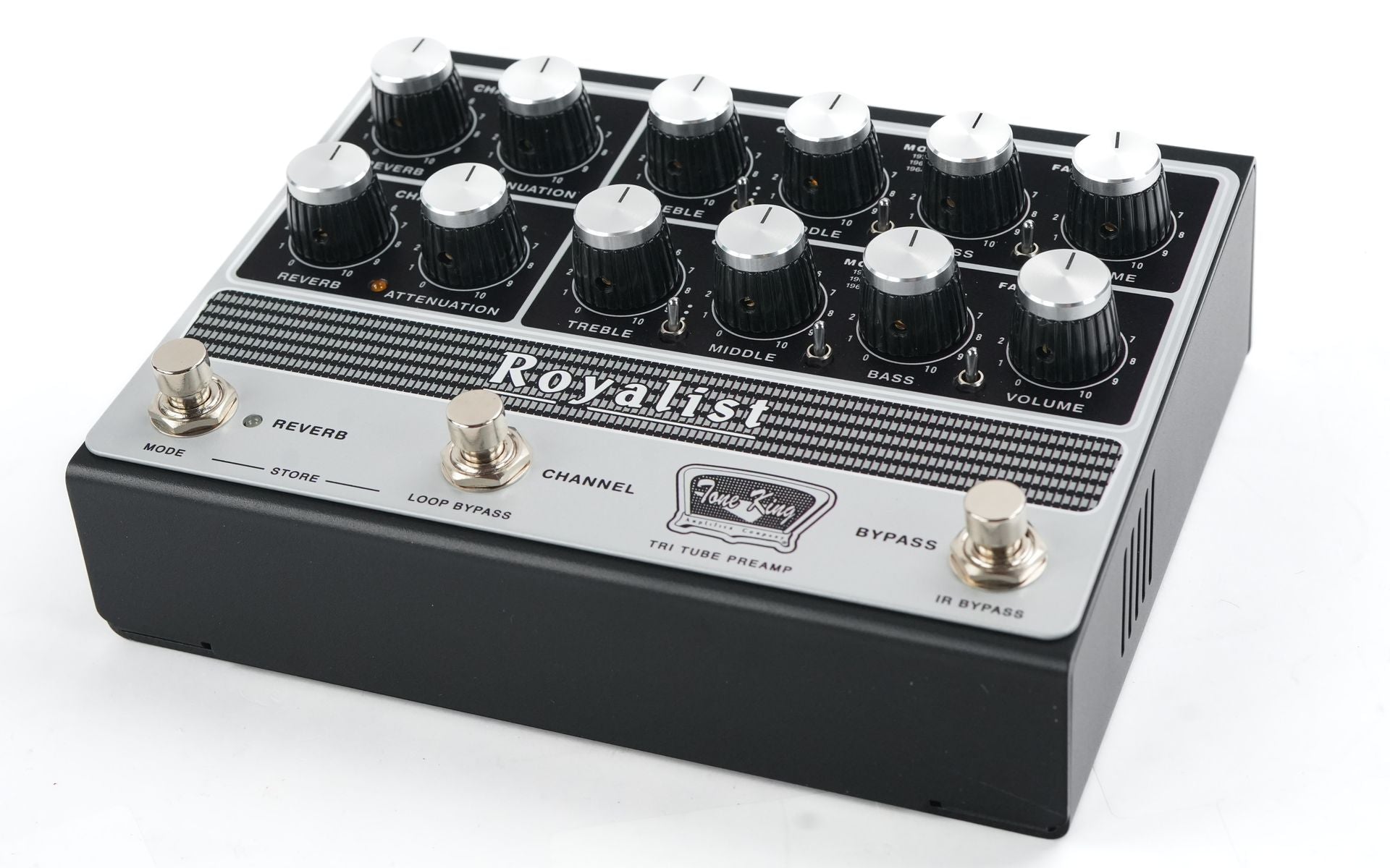 röhren preamp pedal Tone King Royalist Tri-Tube Preamp