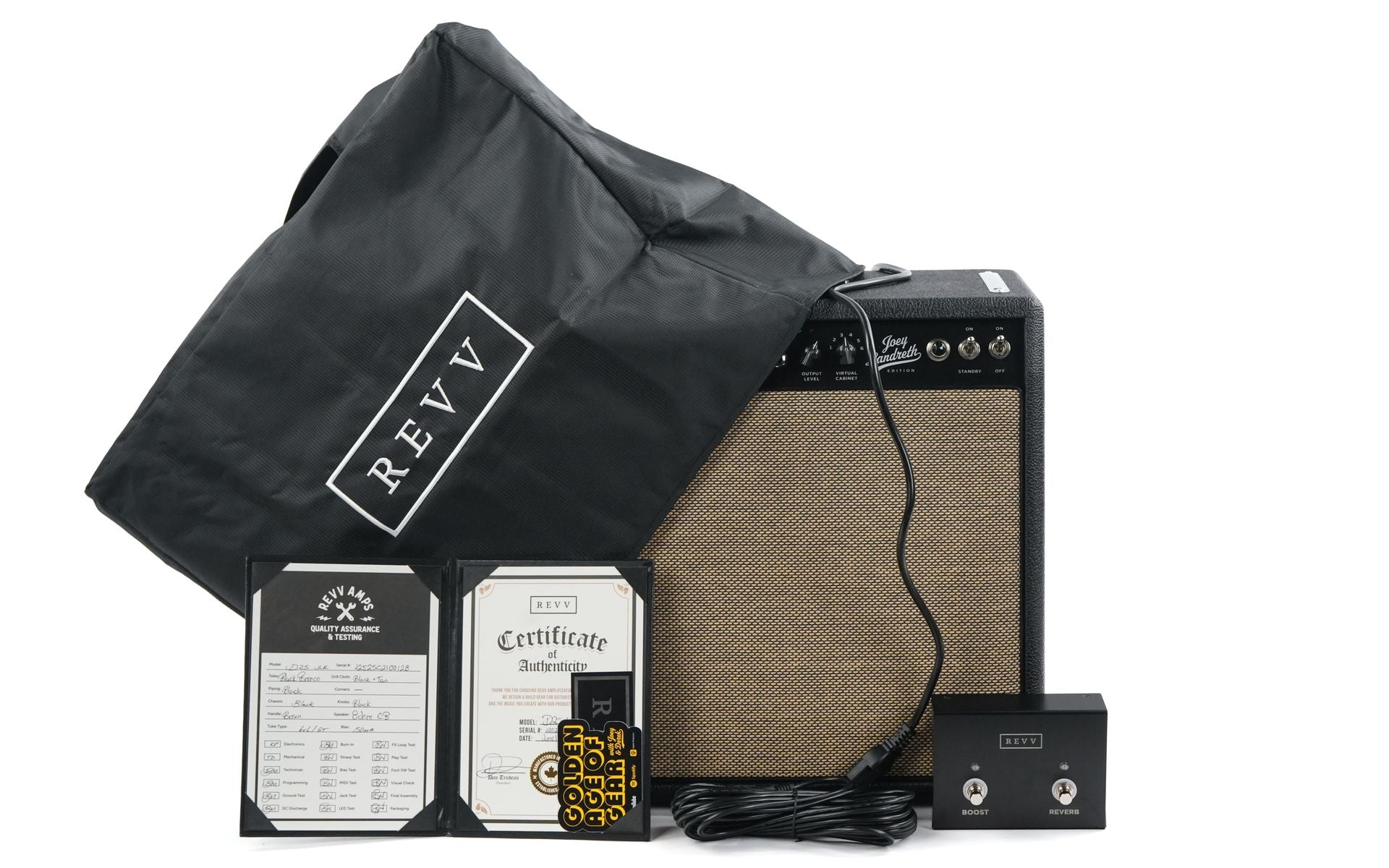 Revv D25 Joey Landreth Black Signature Combo