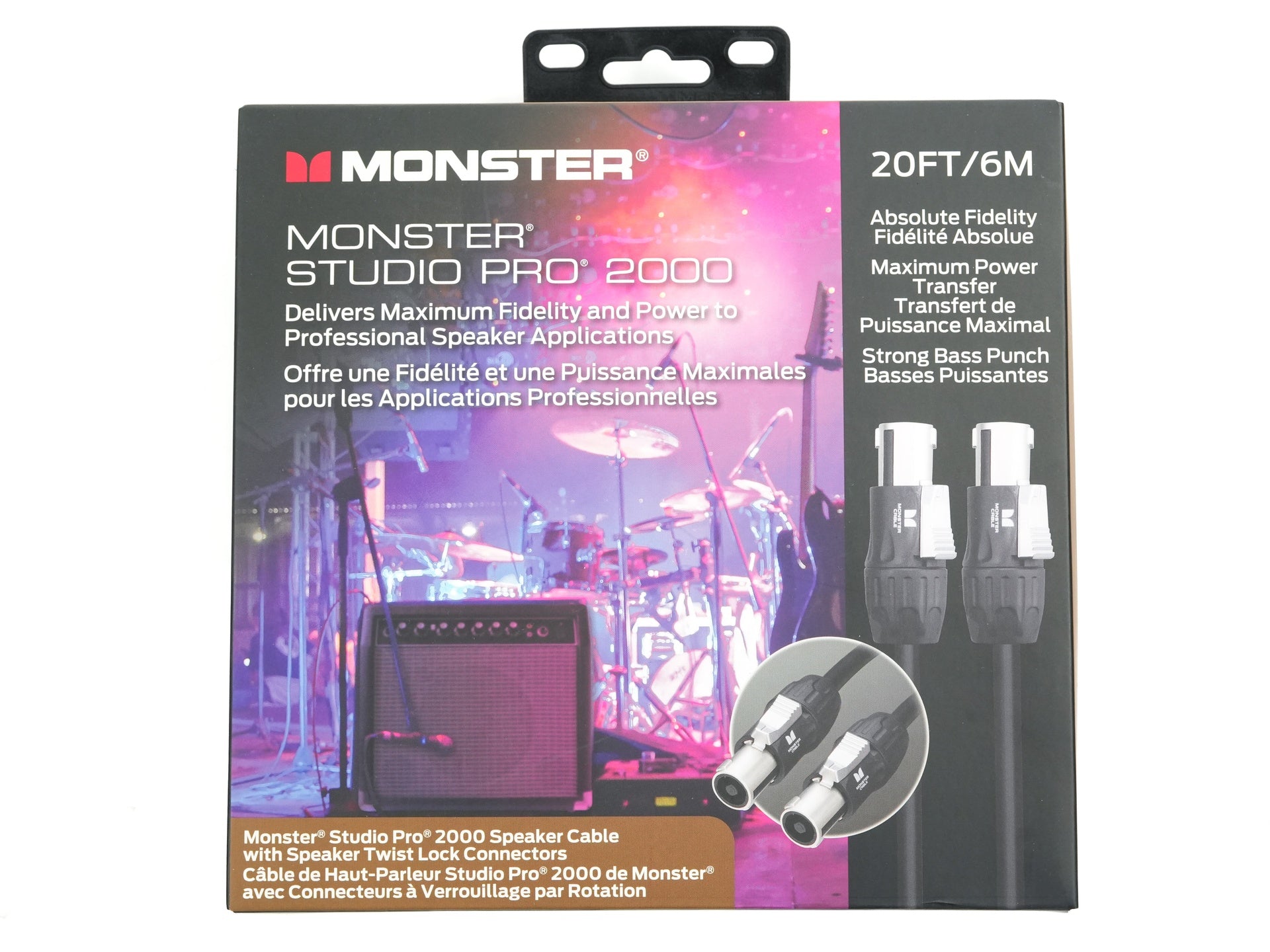 Monster Pro Link Studio Pro 2000 Speaker Cable 20FT 6M
