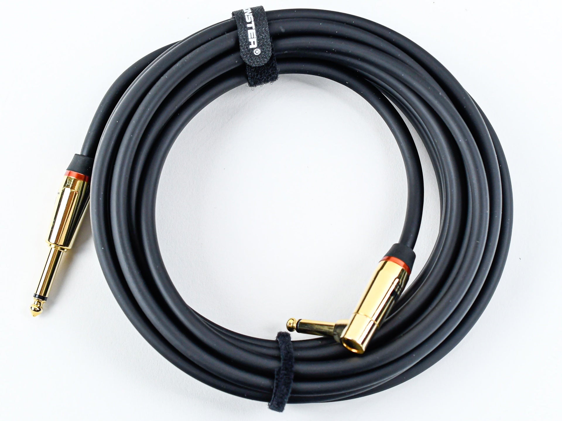 Monster Cable Rock 21ft Angled-Straight 6.4m Instrument Cable