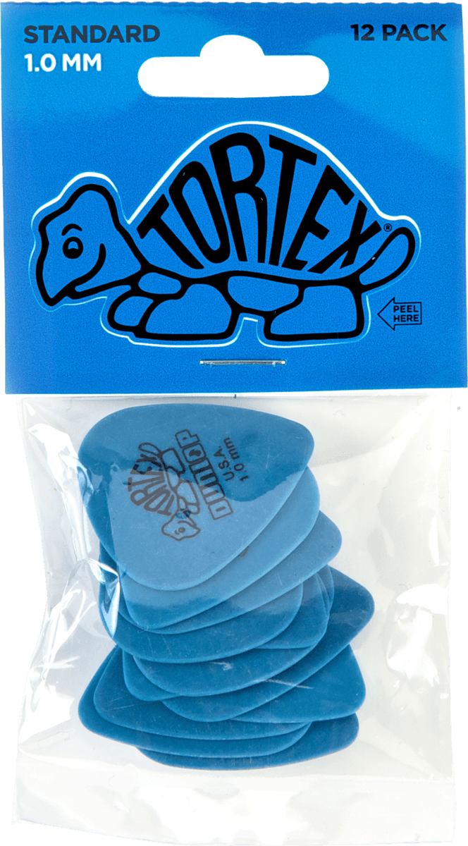 Dunlop 12 Pack 1.00mm Tortex