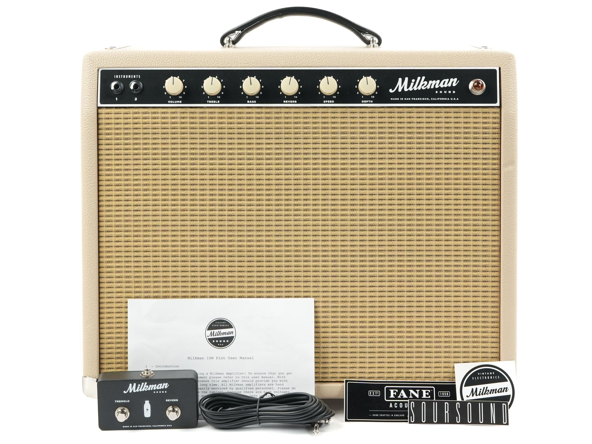 Milkman 10 Watt 1x12 Combo Fane F25 Blonde B-Stock