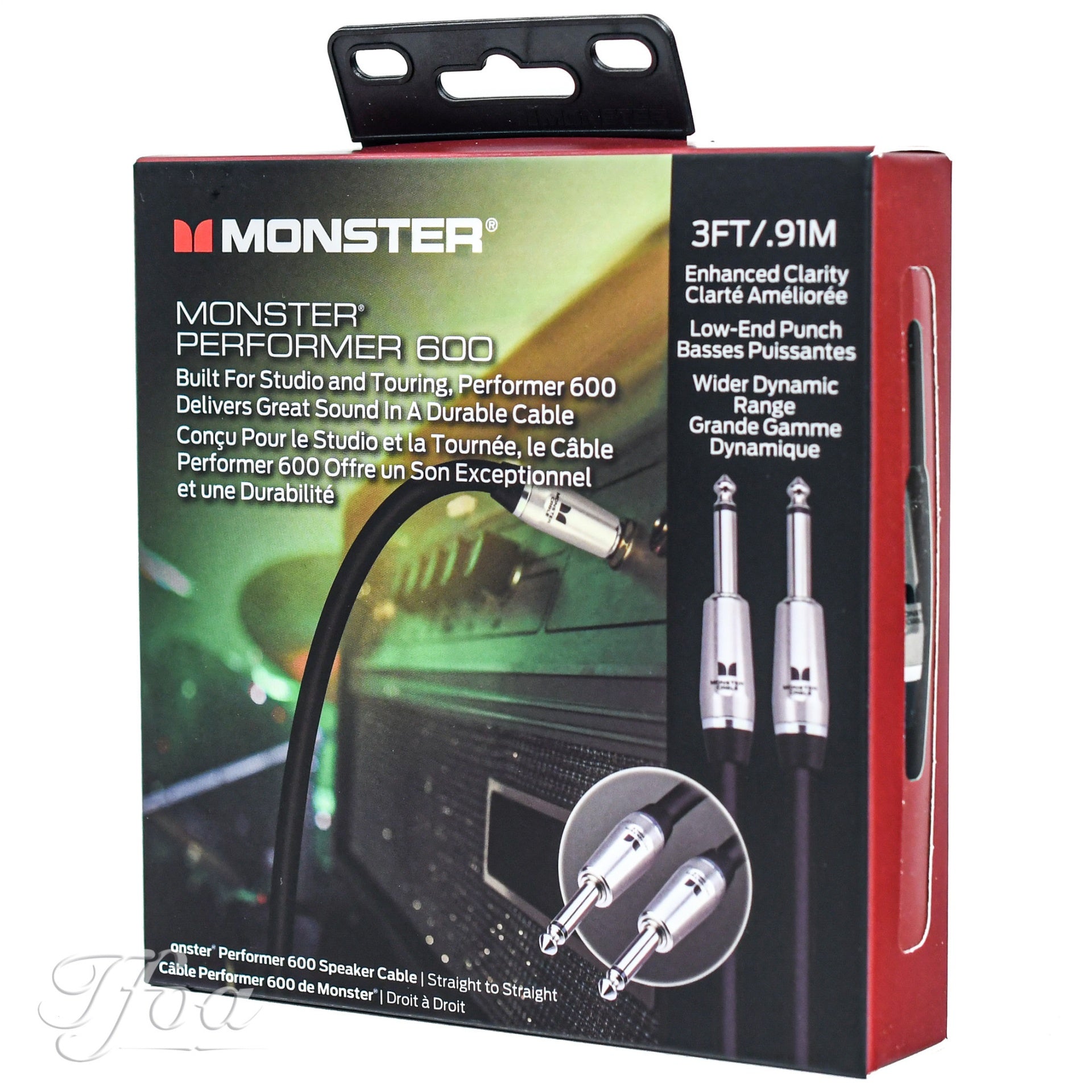 Monster Cable Performer 600 Speaker Cable 3FT/0.9M