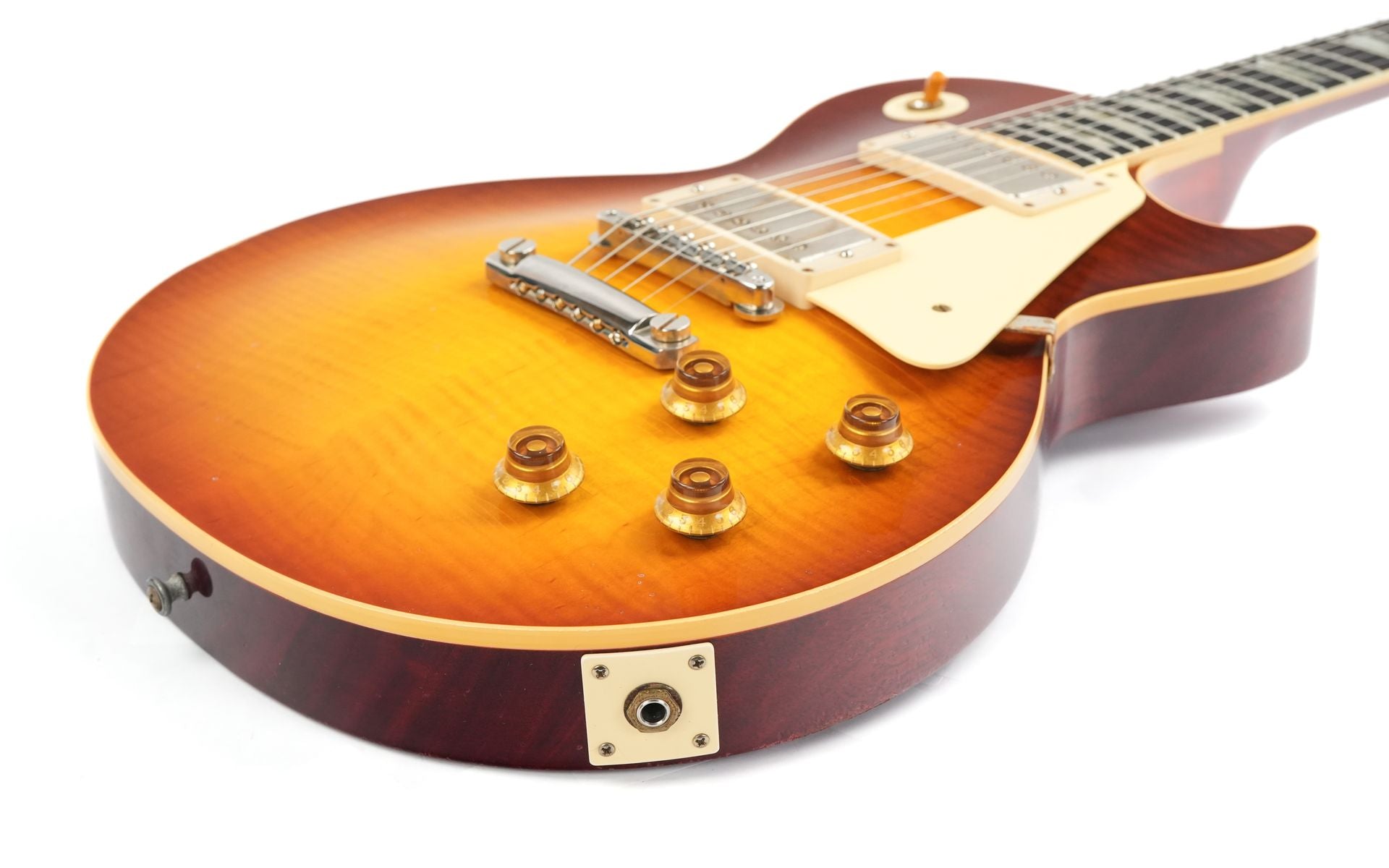 Teaburst Gibson Custom 1959 Les Paul Standard Royal Teaburst Light Aged | TFOA
