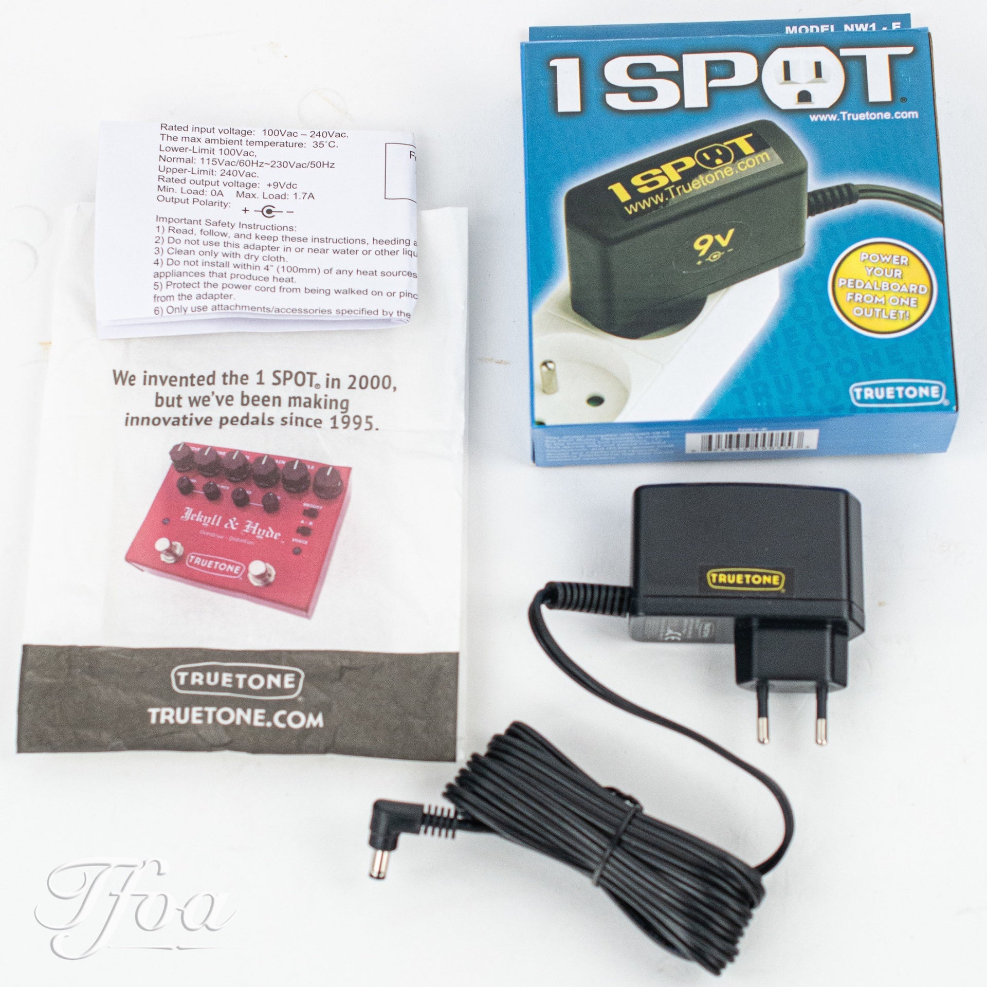 Truetone 1 Spot NW1 9V Adapter