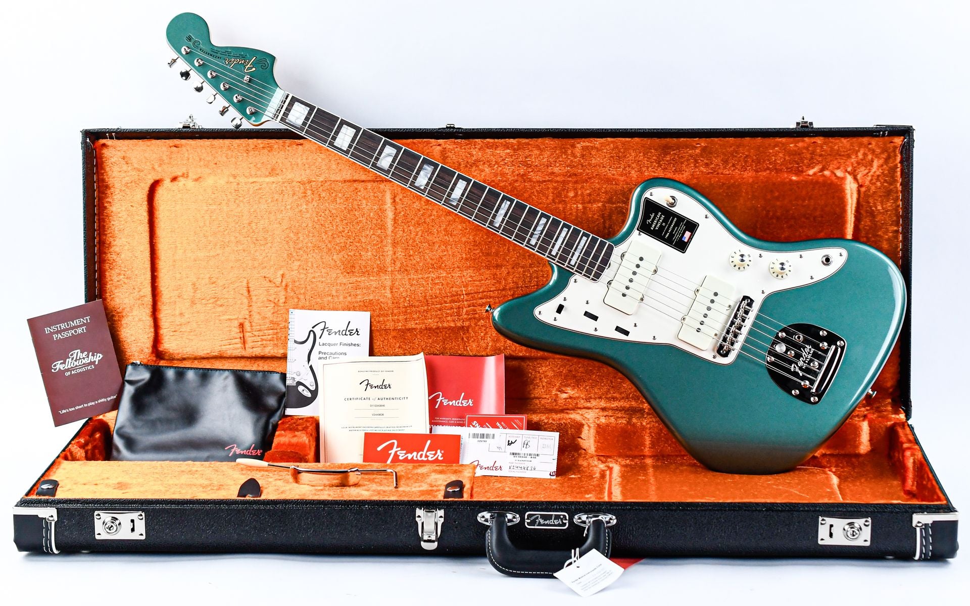Fender American Vintage II 1966 Jazzmaster Sherwood Green Metallic