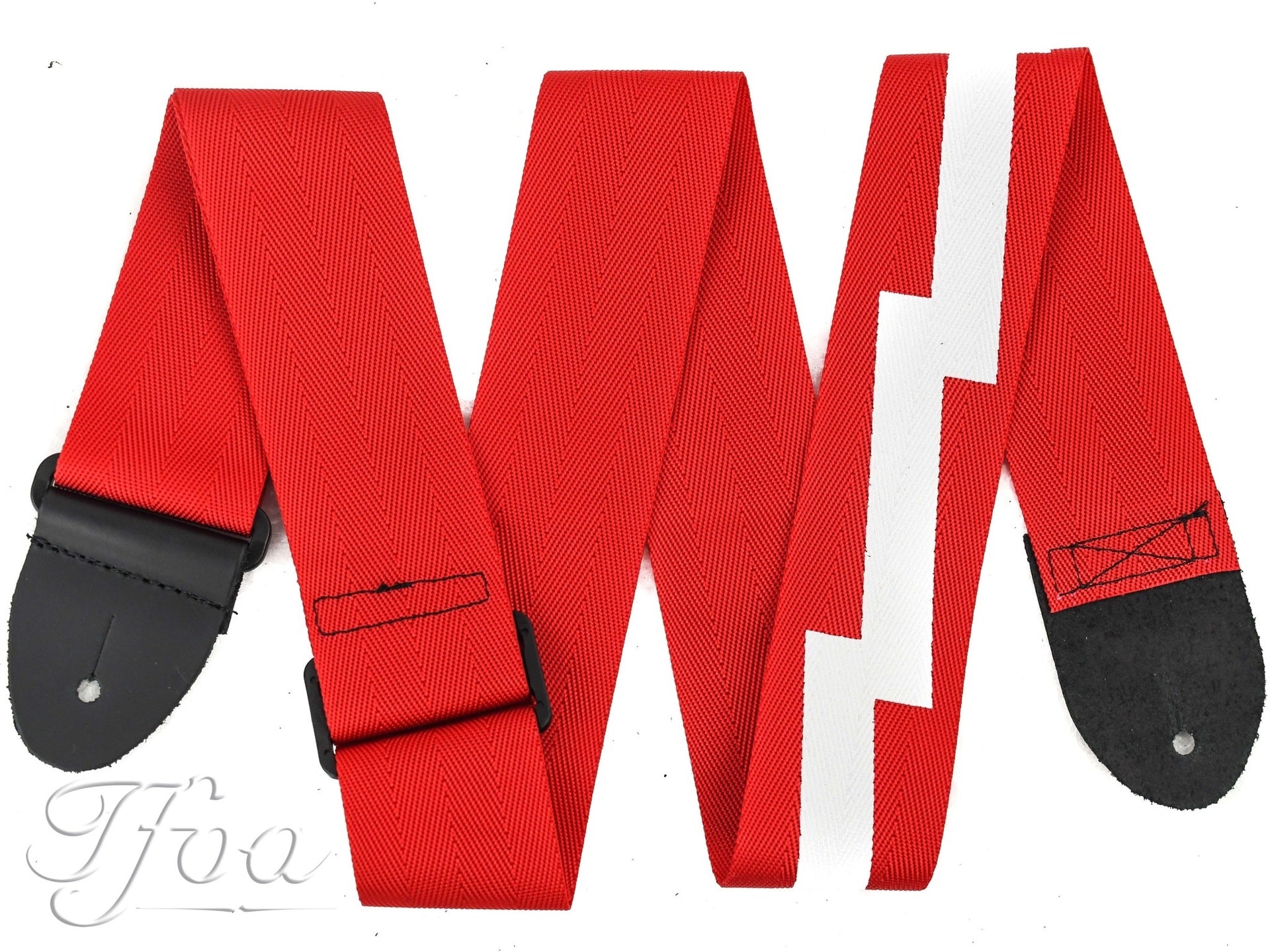 Gibson The Lightning Bolt Seatbelt Strap Red
