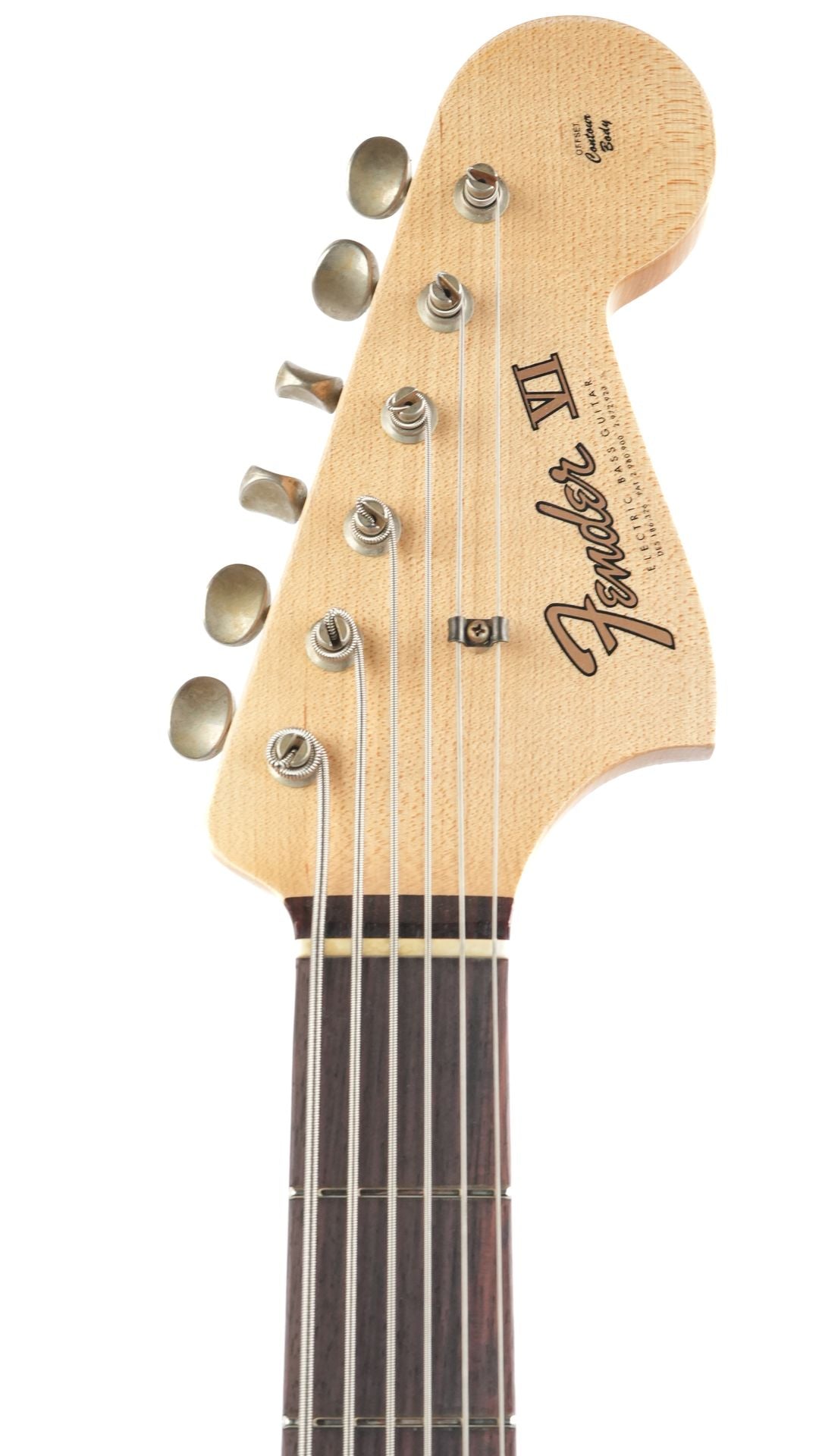 Fender Custom Shop Bass VI Journeyman Aged Blue Sparkle