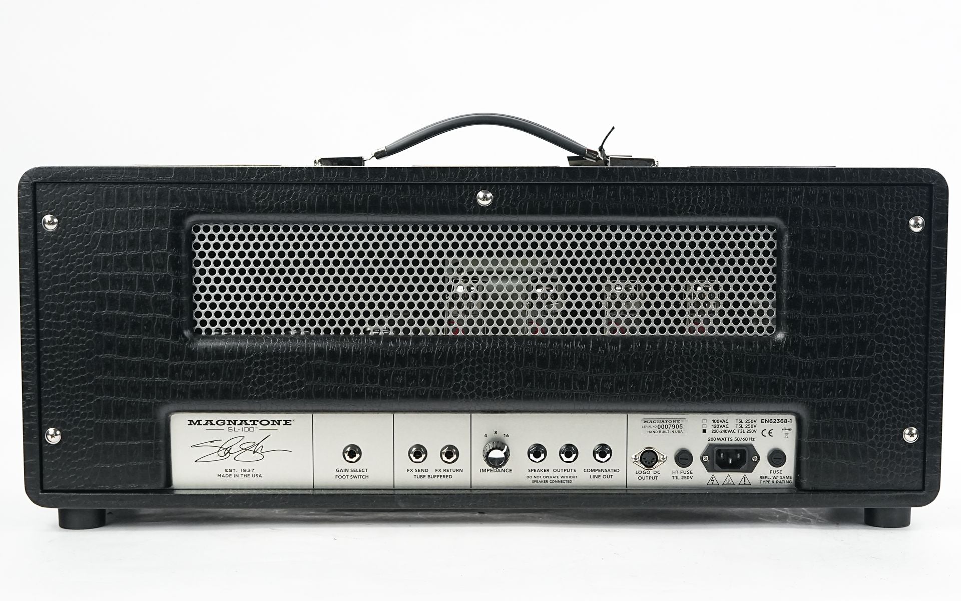 Magnatone SL100 Slash 100 Watt Head Black Croc