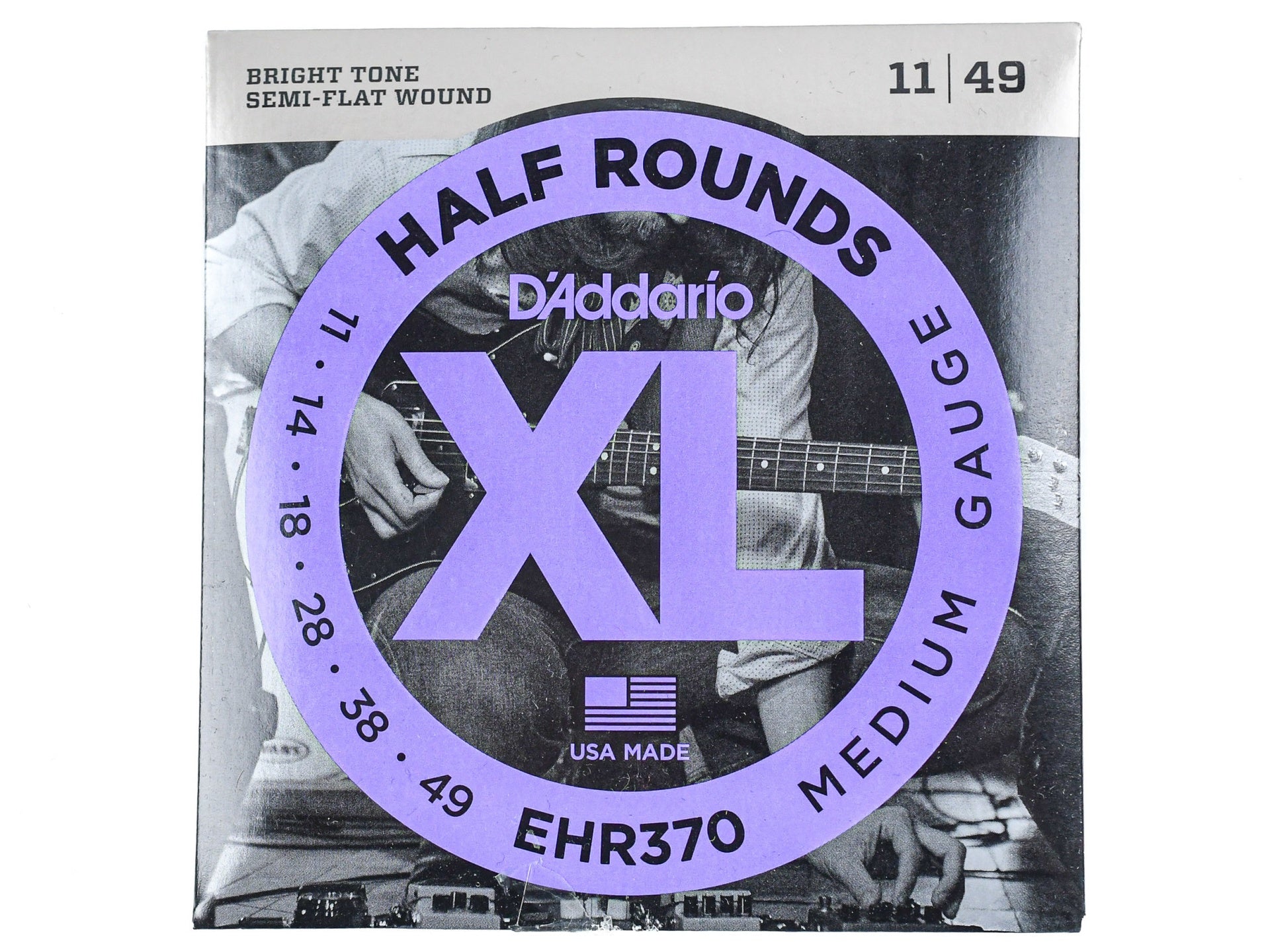 D'Addario EHR370 Half-Rounds 11-49