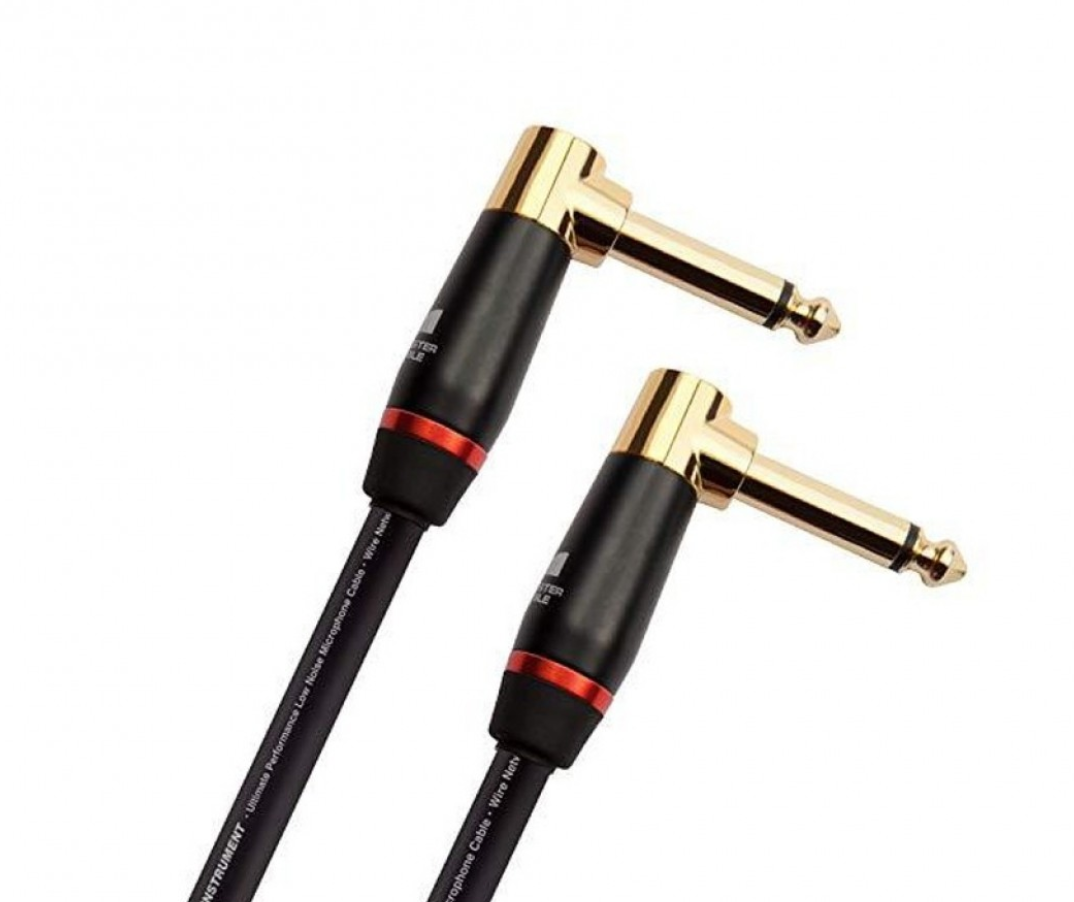 Monster Cable Classic Angled Angled 8In/20.3Cm Instrument Cable