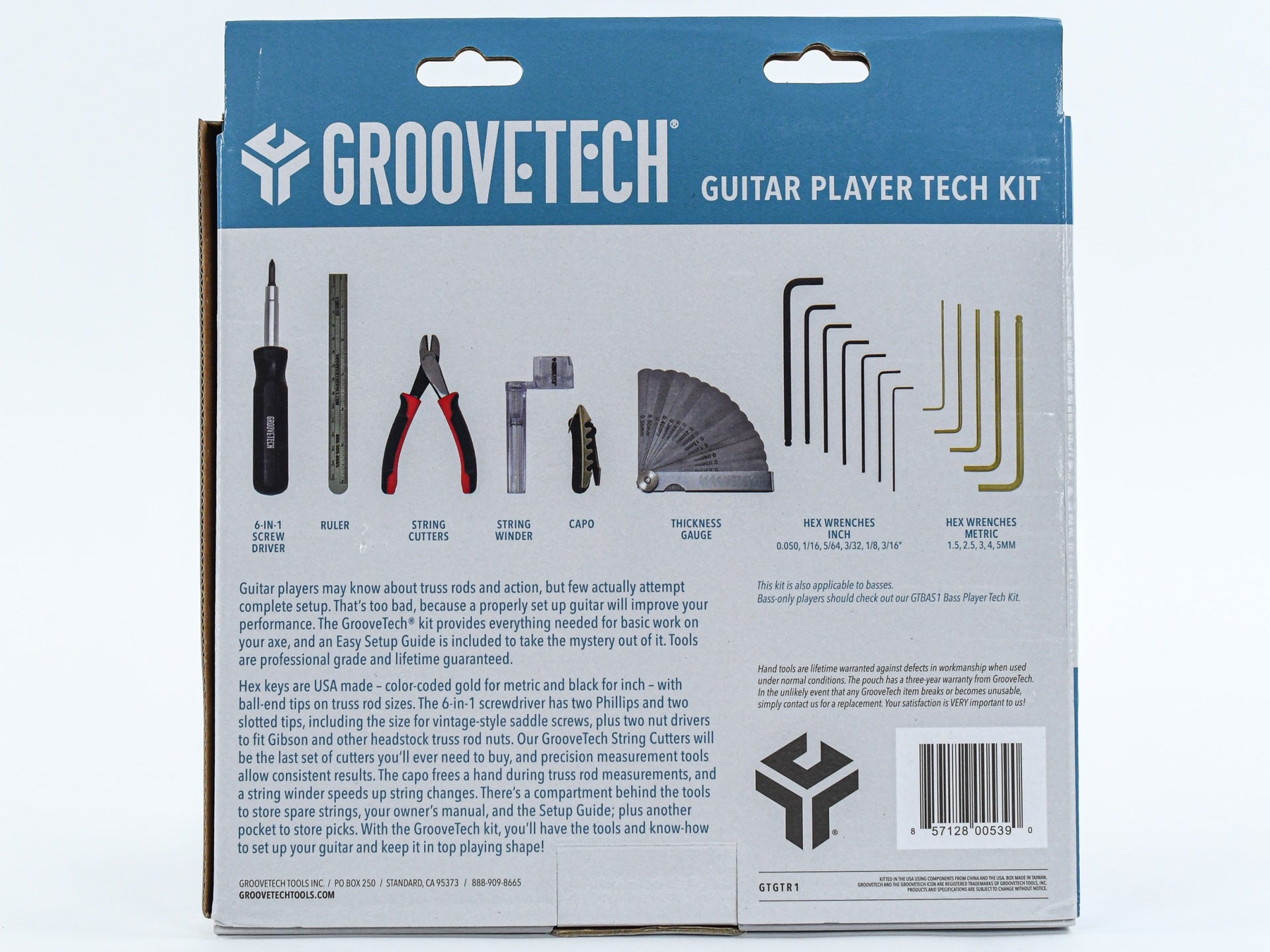 GrooveTech Guitar Player Tech Kit