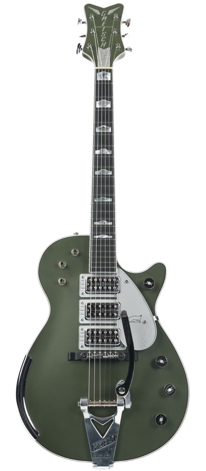 Gretsch Custom Shop G6134 CS Olive Drab Penguin Masterbuilt Stephen Stern 2020