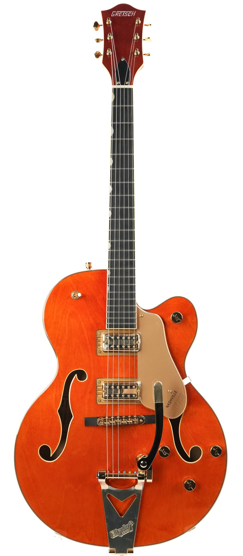 Gretsch Synchromatic Nashville Hollow Body Single Cut Bigsby Orange Stain