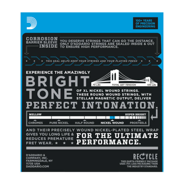 D'Addario EJ22 Nickel Wound Jazz Medium 13-56
