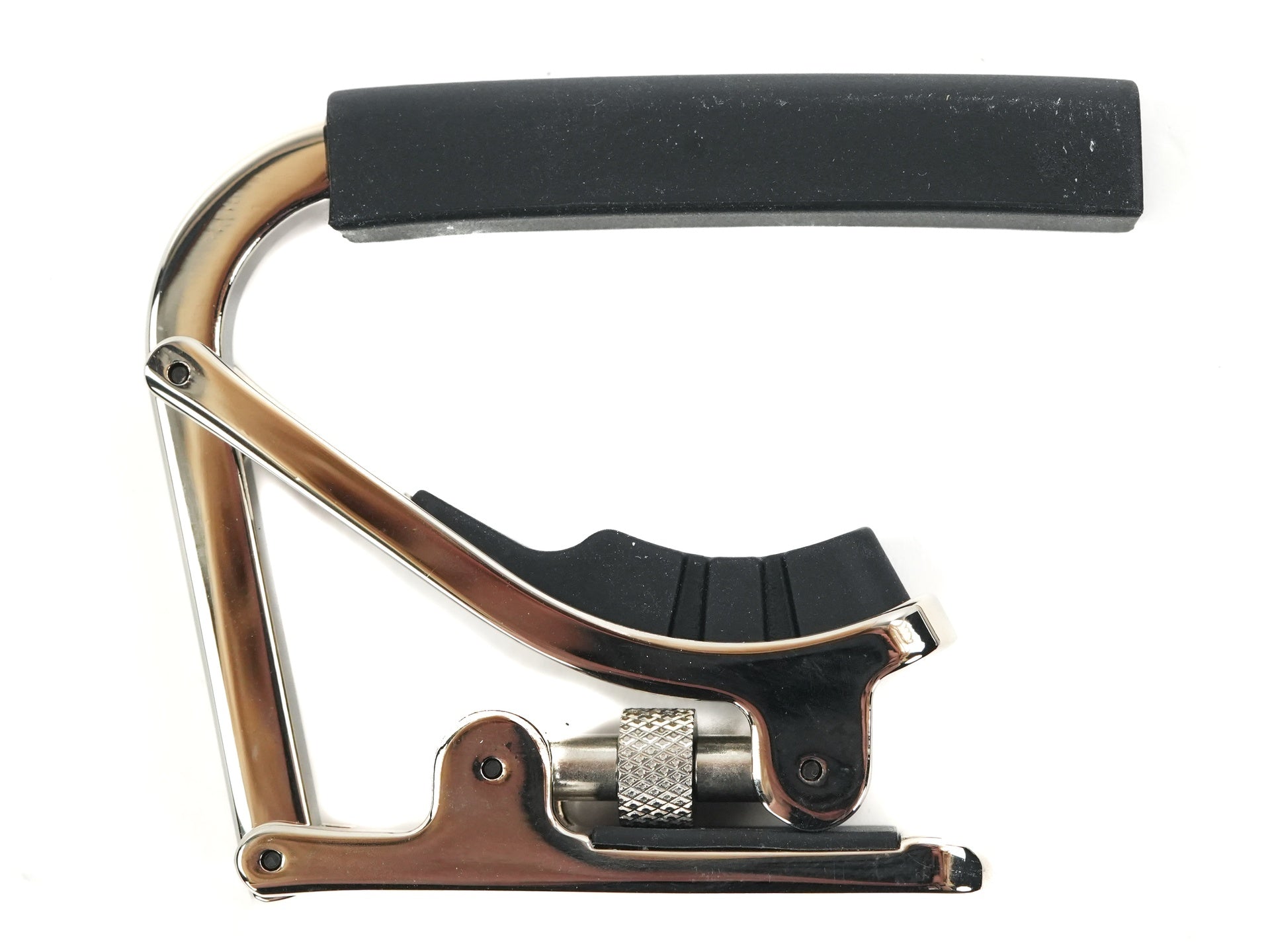 One String Capo CLX Steel String Capo Deluxe Silver | TFOA