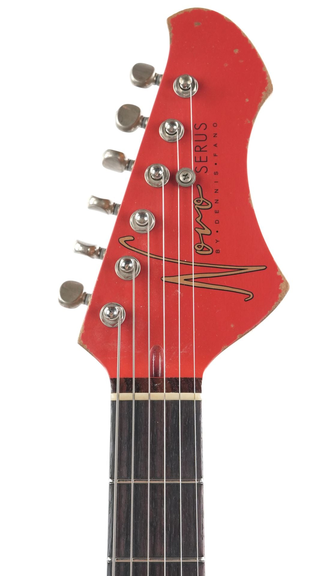 Novo Serus J Fiesta Red over '64 3 Tone Sunburst