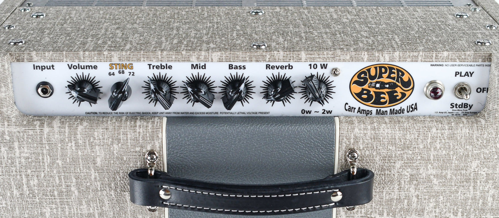 Carr Amps Super Bee 1x12 Slub-Grey Combo