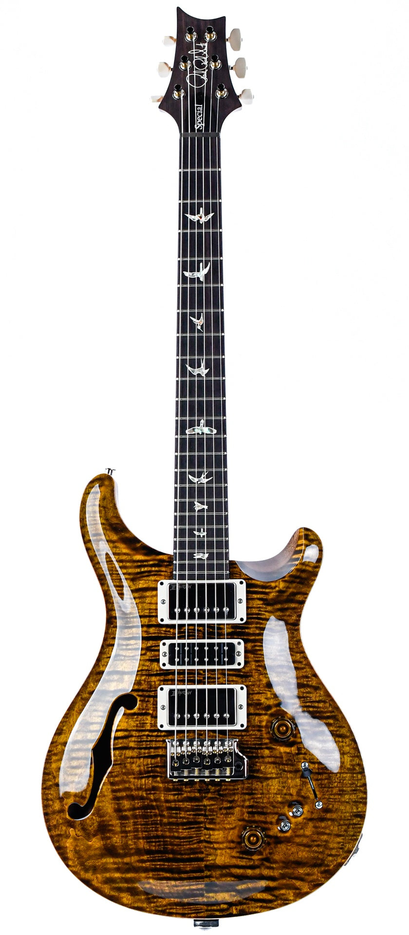 PRS Special 22 Semi Hollow Yellow Tiger