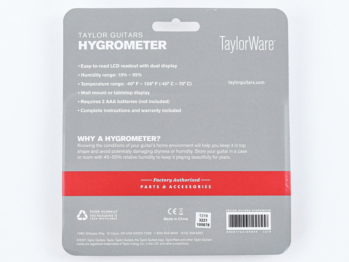 Taylor Hygrometer - 3