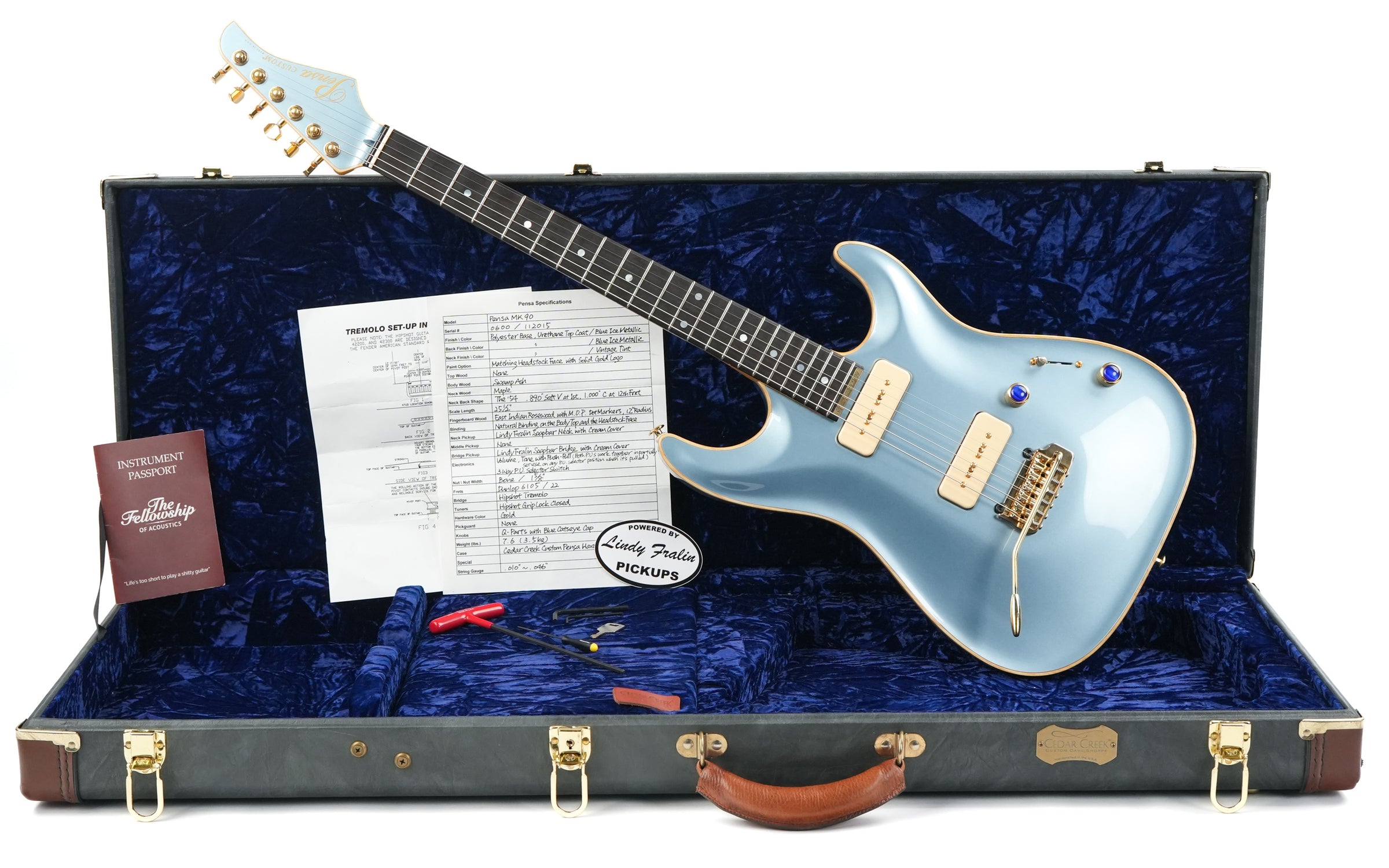 Pensa MK90 30th Anniversary Blue Ice Metallic no. 7 of 30 2015