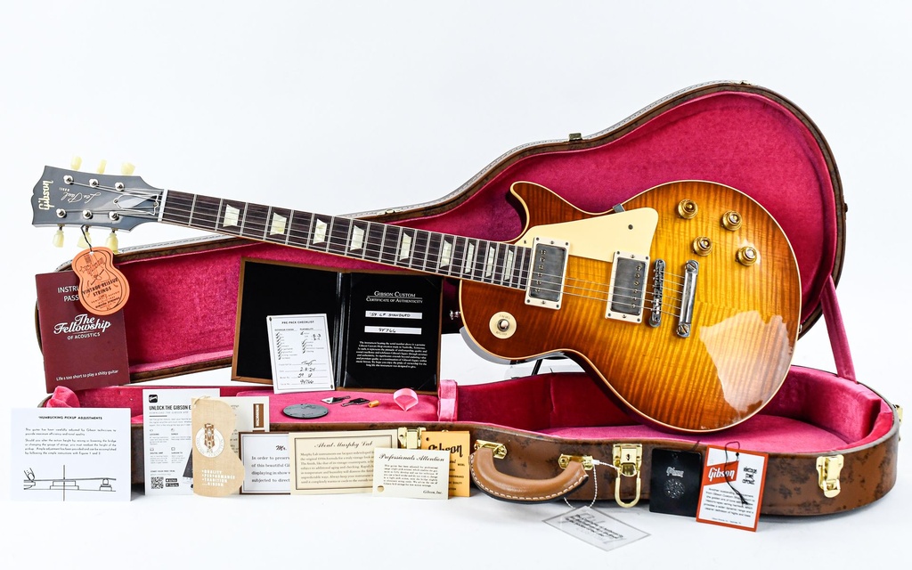 Gibson 1959 Les Paul Standard Reissue VOS Iced Tea Burst #94766-1.jpg