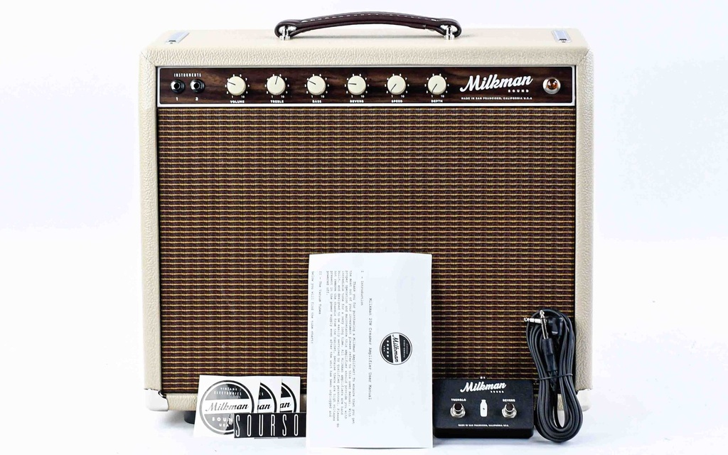 Milkman 20 Watt Creamer 1x12 Combo Jupiter Blonde W- Stripe Fane A60 Alnico-1.jpg