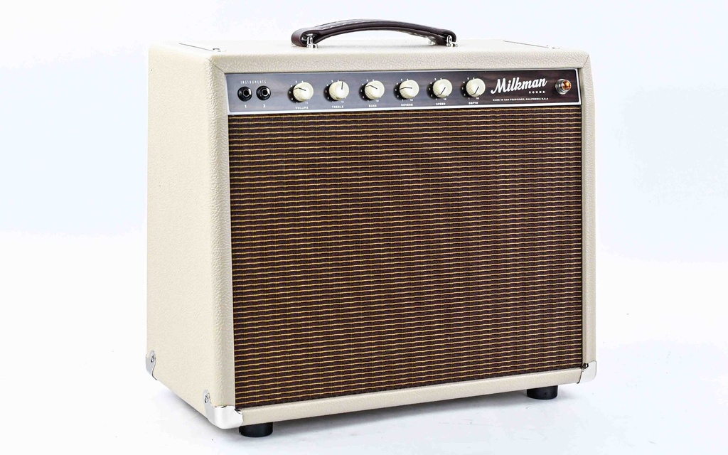 Milkman 20 Watt Creamer 1x12 Combo Jupiter Blonde W- Stripe Fane A60 Alnico-8.jpg