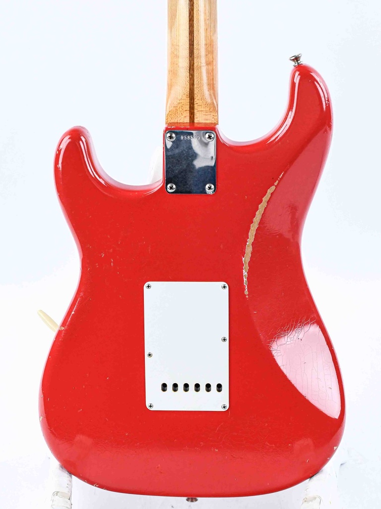 [R58569] Fender Custom Shop 1956 Stratocaster Fiesta Red Relic 2011-6.jpg